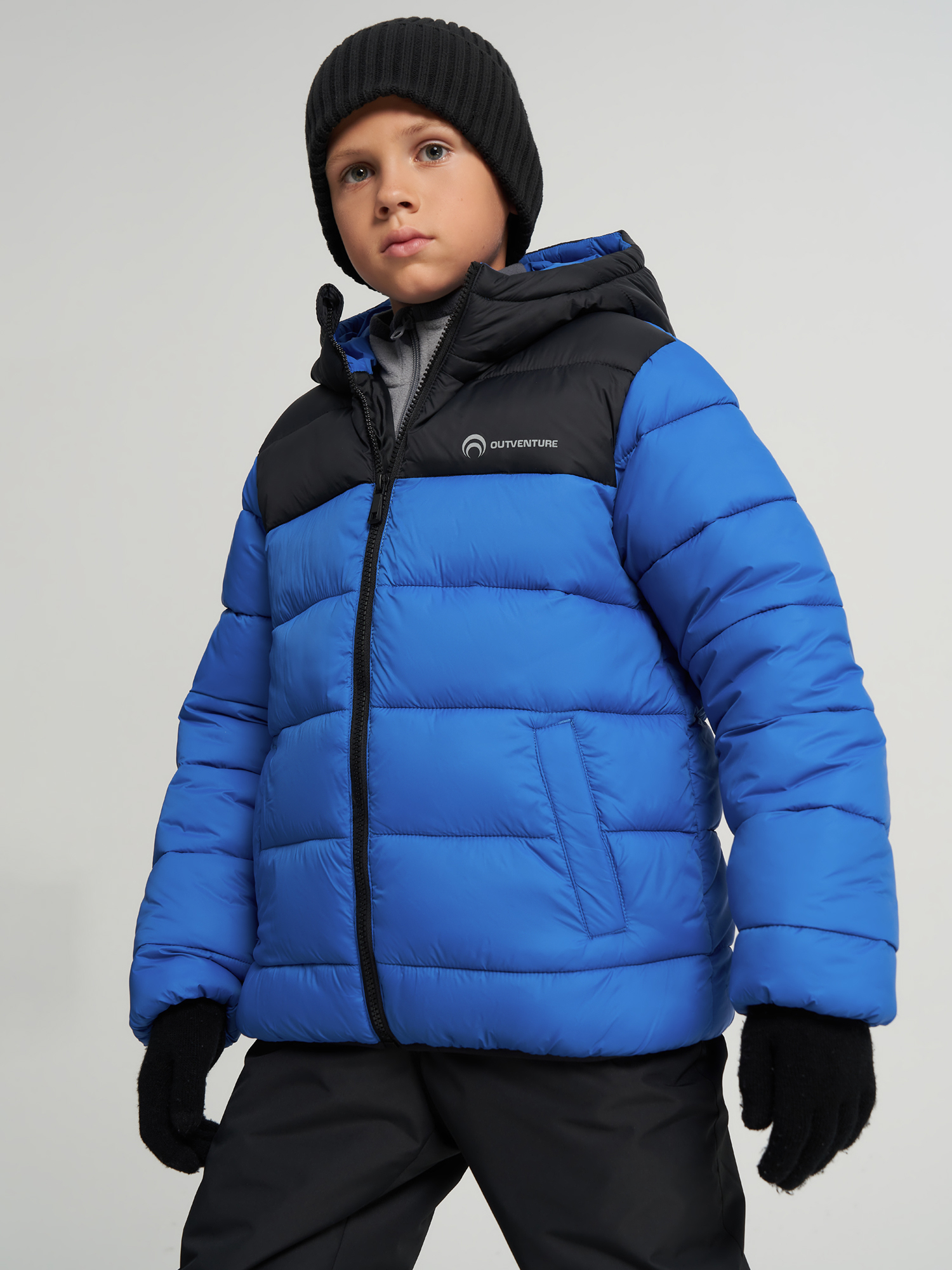 Пуховик для мальчиков Outventure, Синий