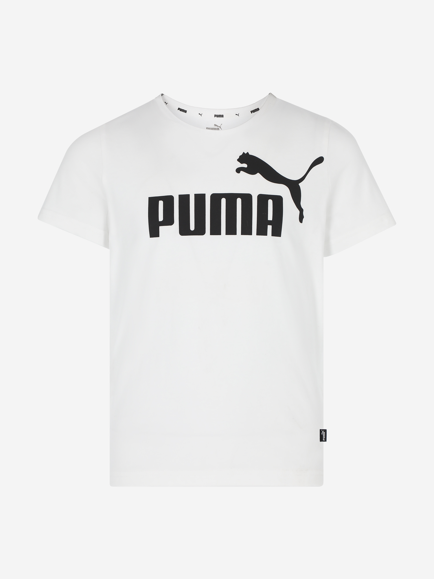 Изображение товара Футболка для мальчиков PUMA ESS Logo белая спортивная одежда
