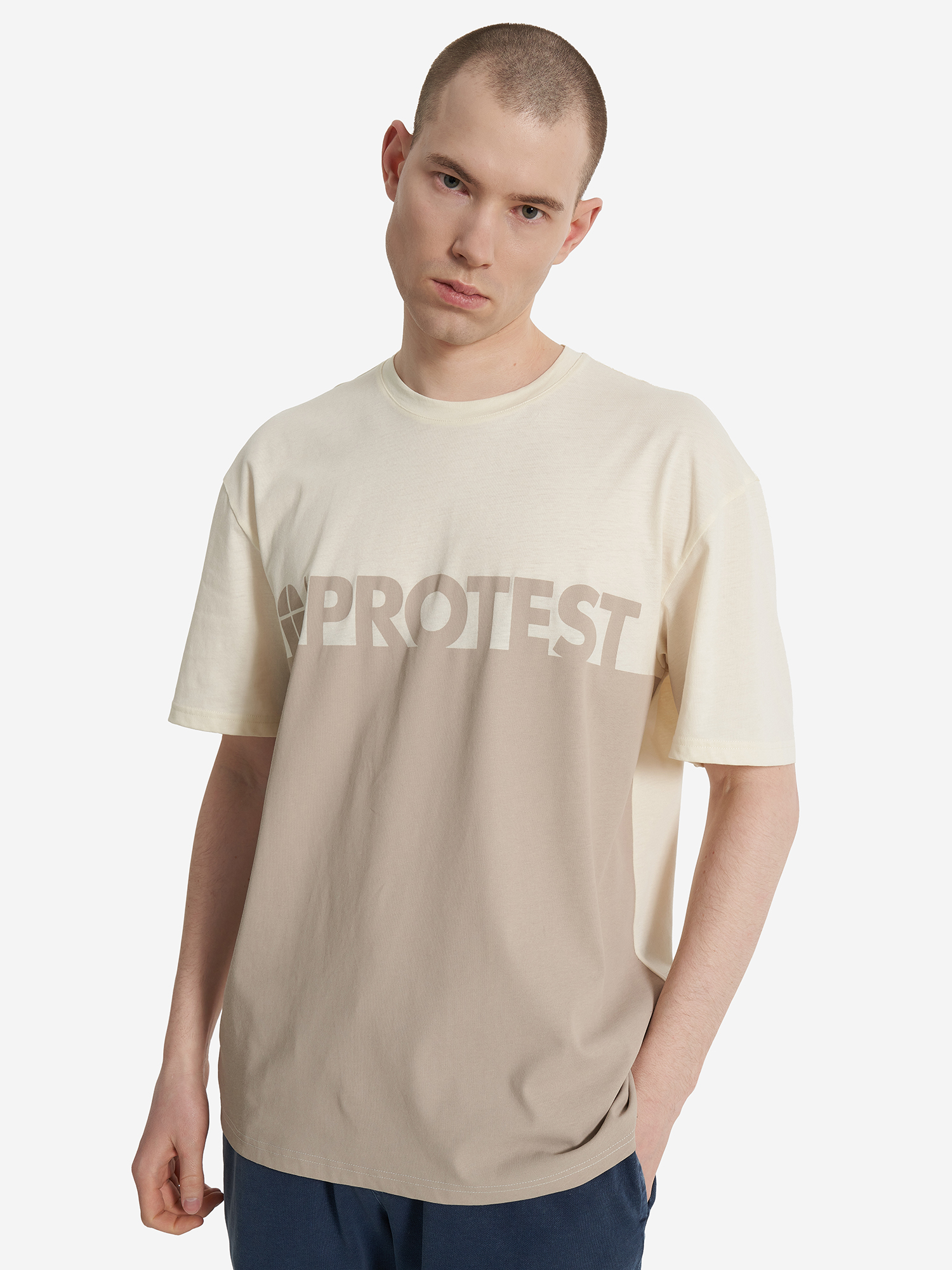 

Футболка мужская Protest, Бежевый