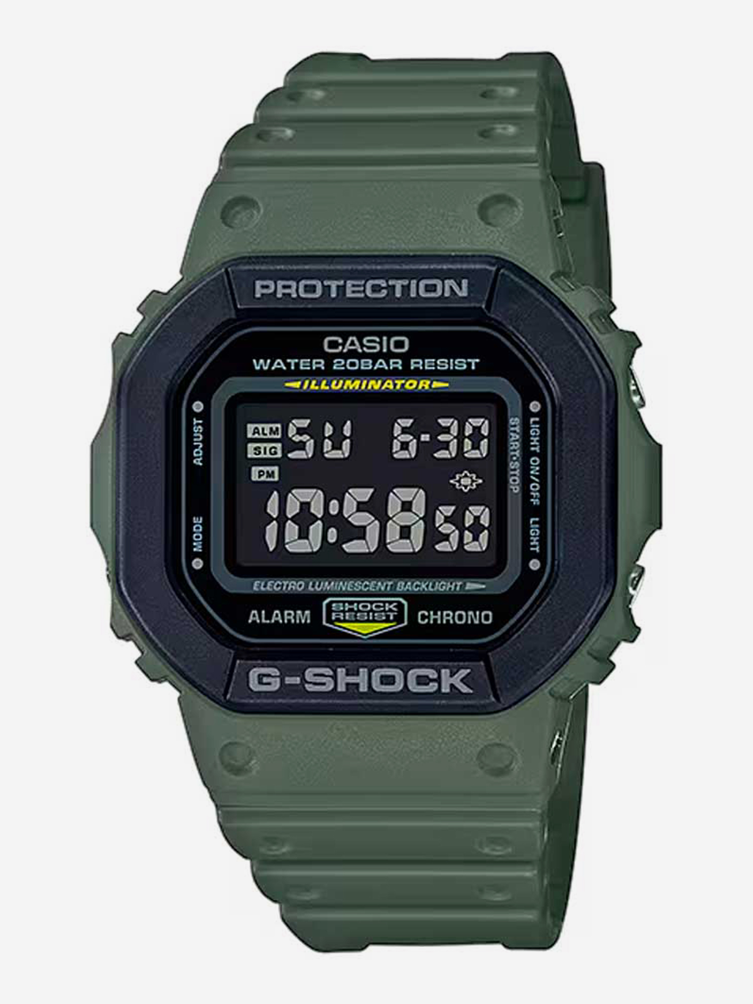 

Наручные часы Casio G-SHOCK DW-5610SU-3E, Серый