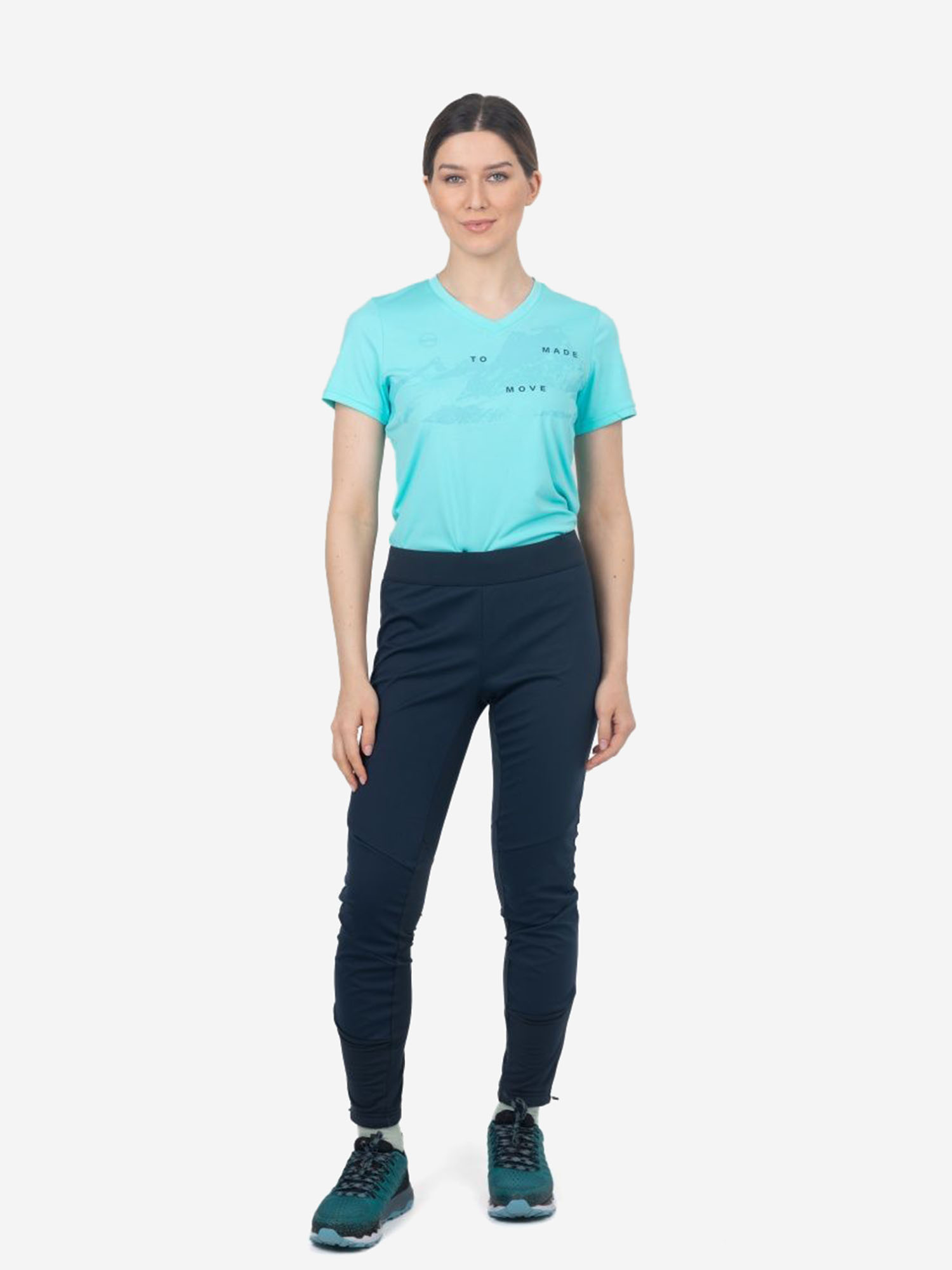 

Брюки женские MOAXSPORT Delda Light Softshell, Синий