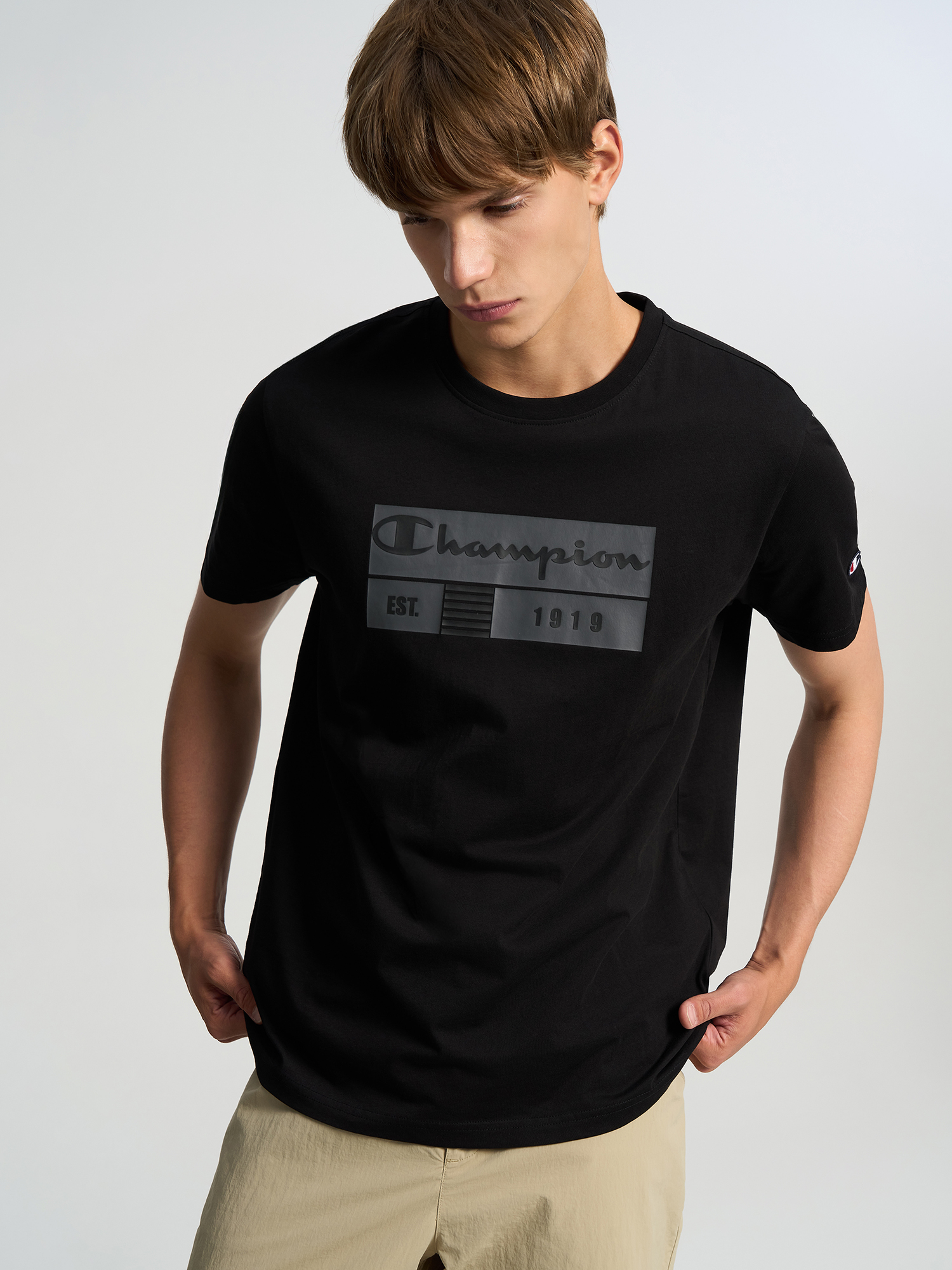 Футболка мужская Champion Graphic, Черный