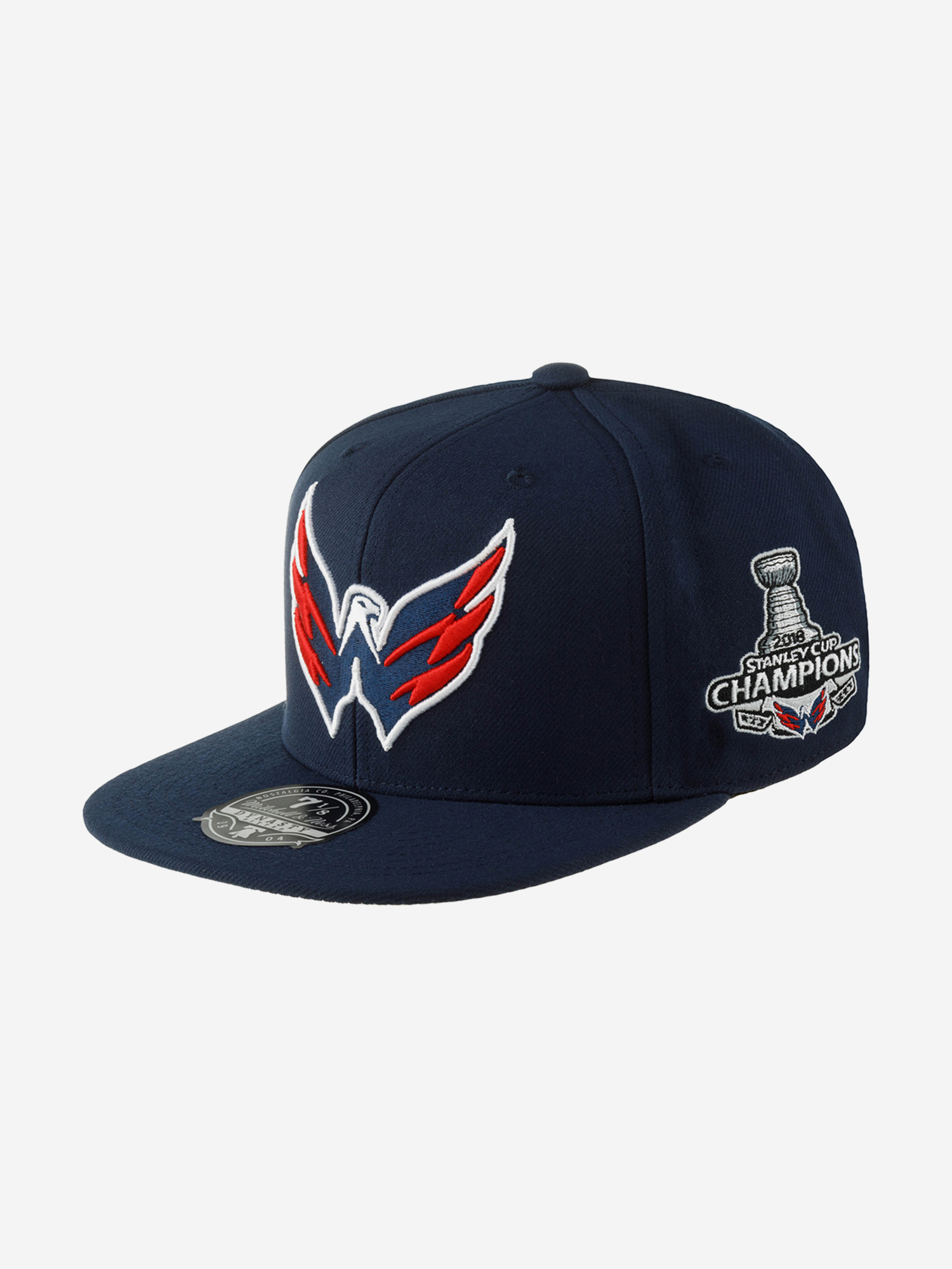 Изображение товара Бейсболка MITCHELL NESS с прямым козырьком Washington Capitals NHL синяя