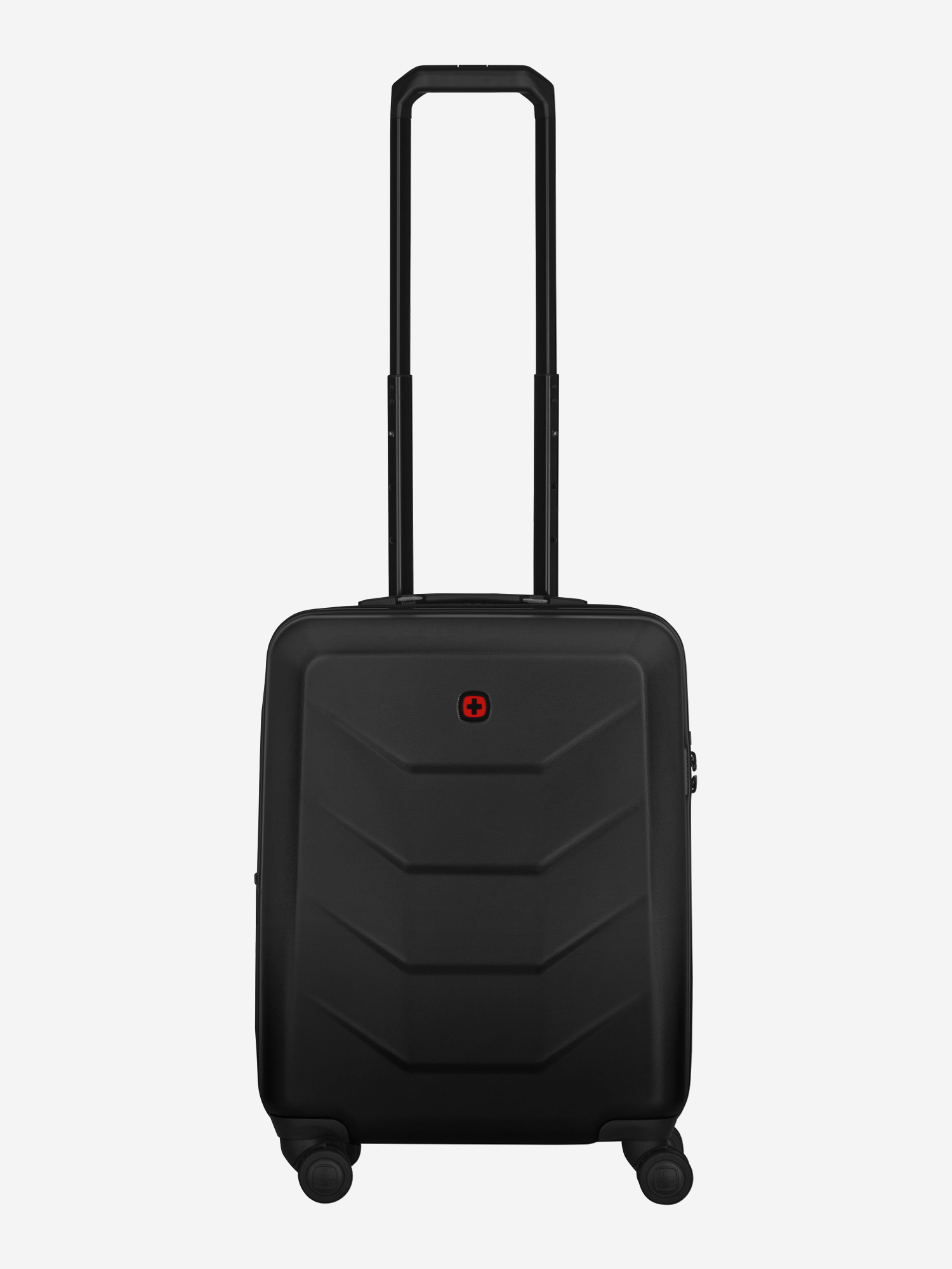 Изображение товара Чемодан на колесах для ручной клади WENGER Prymo черный надежный легкий стильный