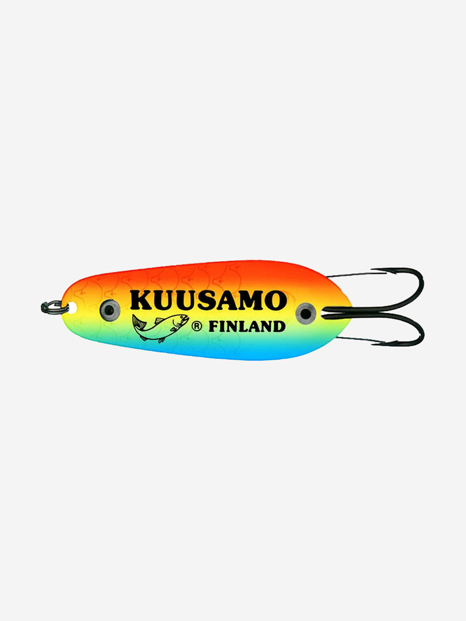 

Блесна колеблющаяся Kuusamo Rasanen 70/10 незацепляйка, KUF-C, Красный