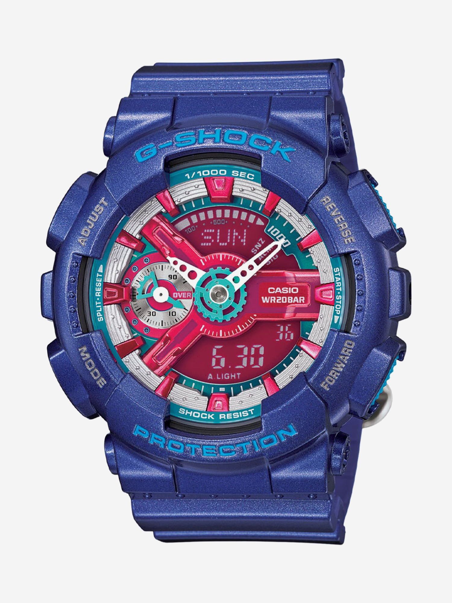 

Наручные часы Casio G-SHOCK GMA-S110HC-2A, Синий