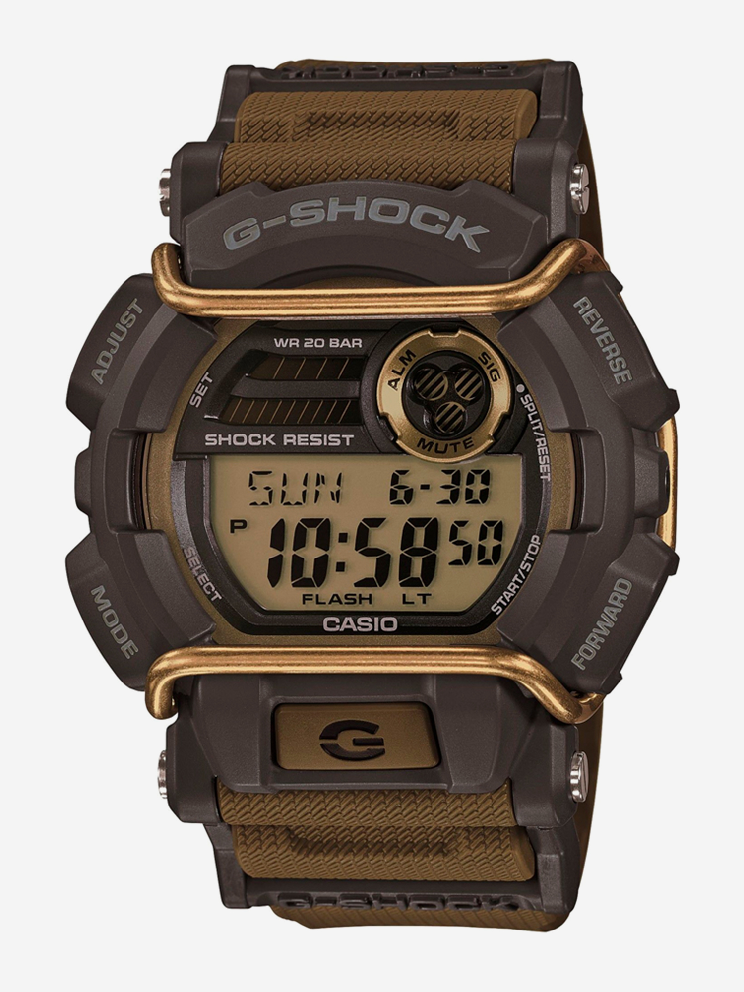 

Спортивные часы CASIO GD-400-9E, Коричневый