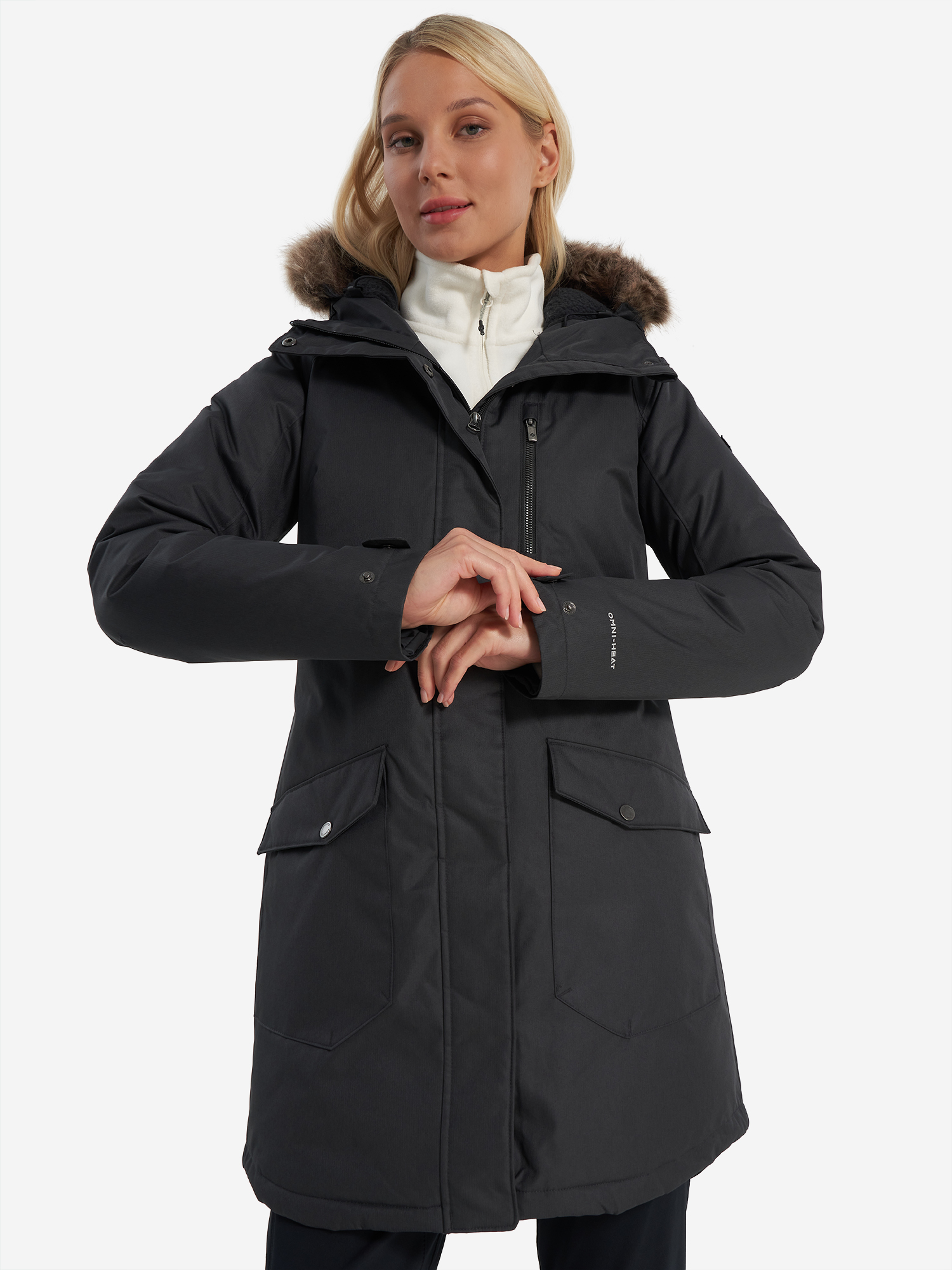 Куртка утепленная женская Columbia Suttle Mountain Long Insulated Jacket Черный 14999₽