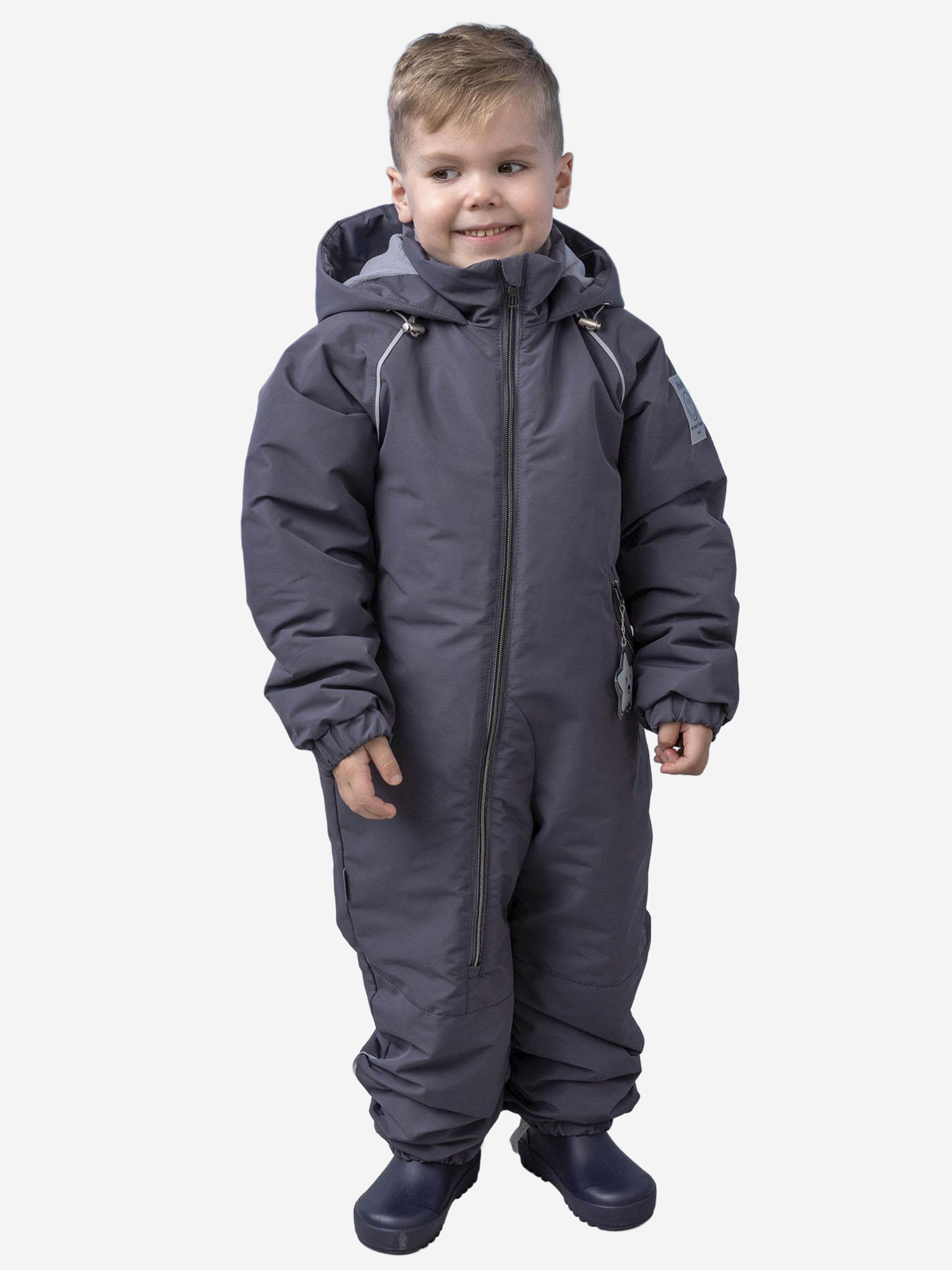 Изображение товара Кобинезон детский batik Марион графит демисезонный мембранный утепленный