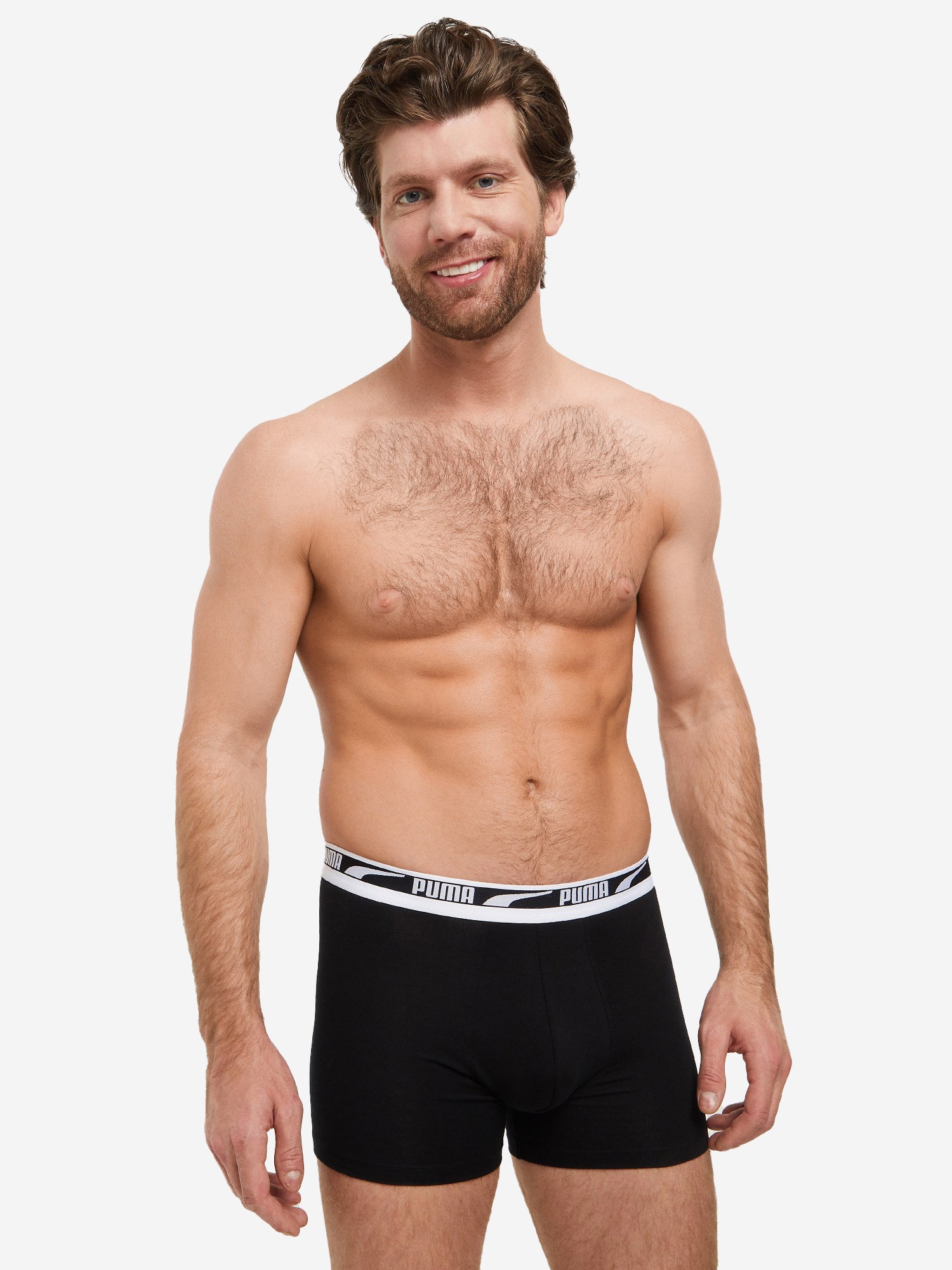

Трусы мужские PUMA, 2 штуки, Черный