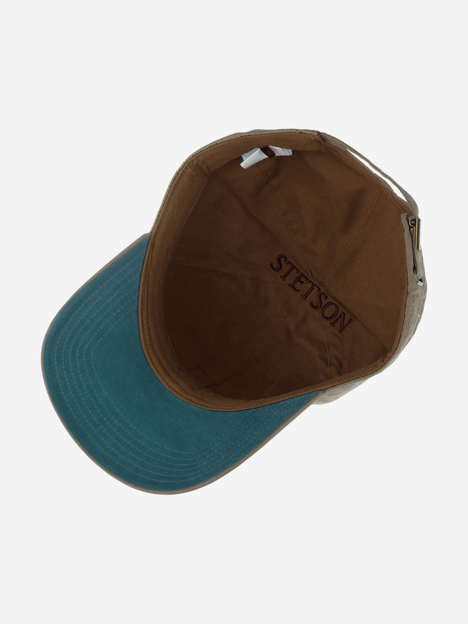 Бейсболка STETSON 7721148 BASEBALL CAP WAXED COTTON WR (бежевый), Бежевый 02-873XDOXS9Z-02, размер Без размера - фото 4