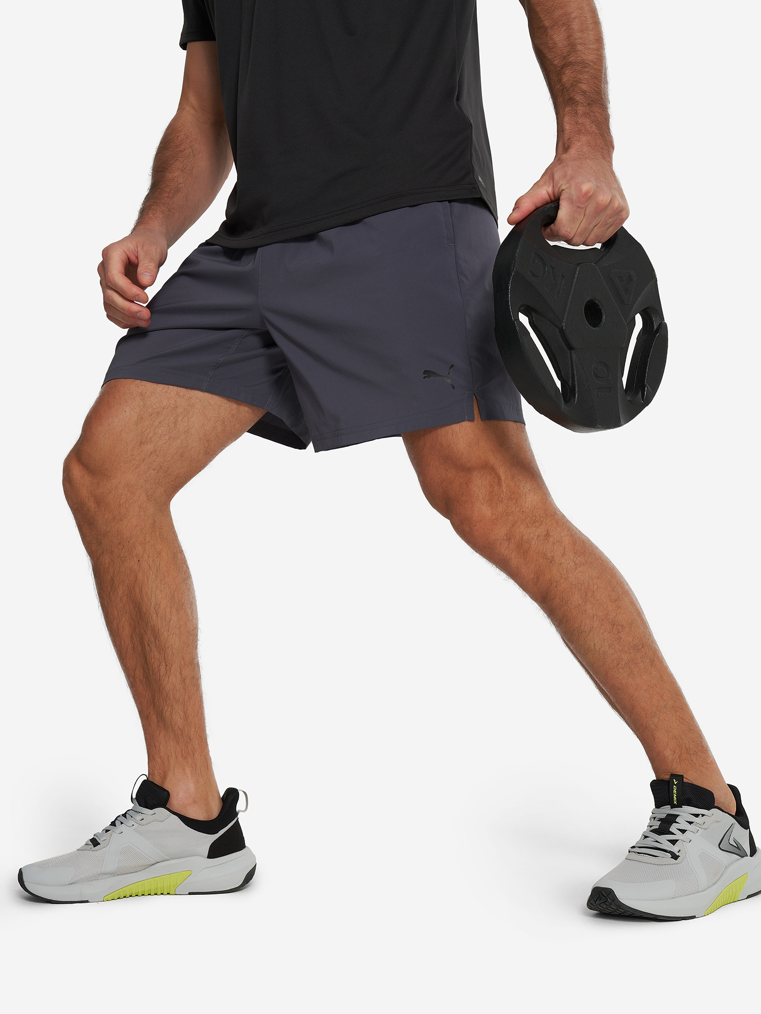 Шорты мужские PUMA, Серый