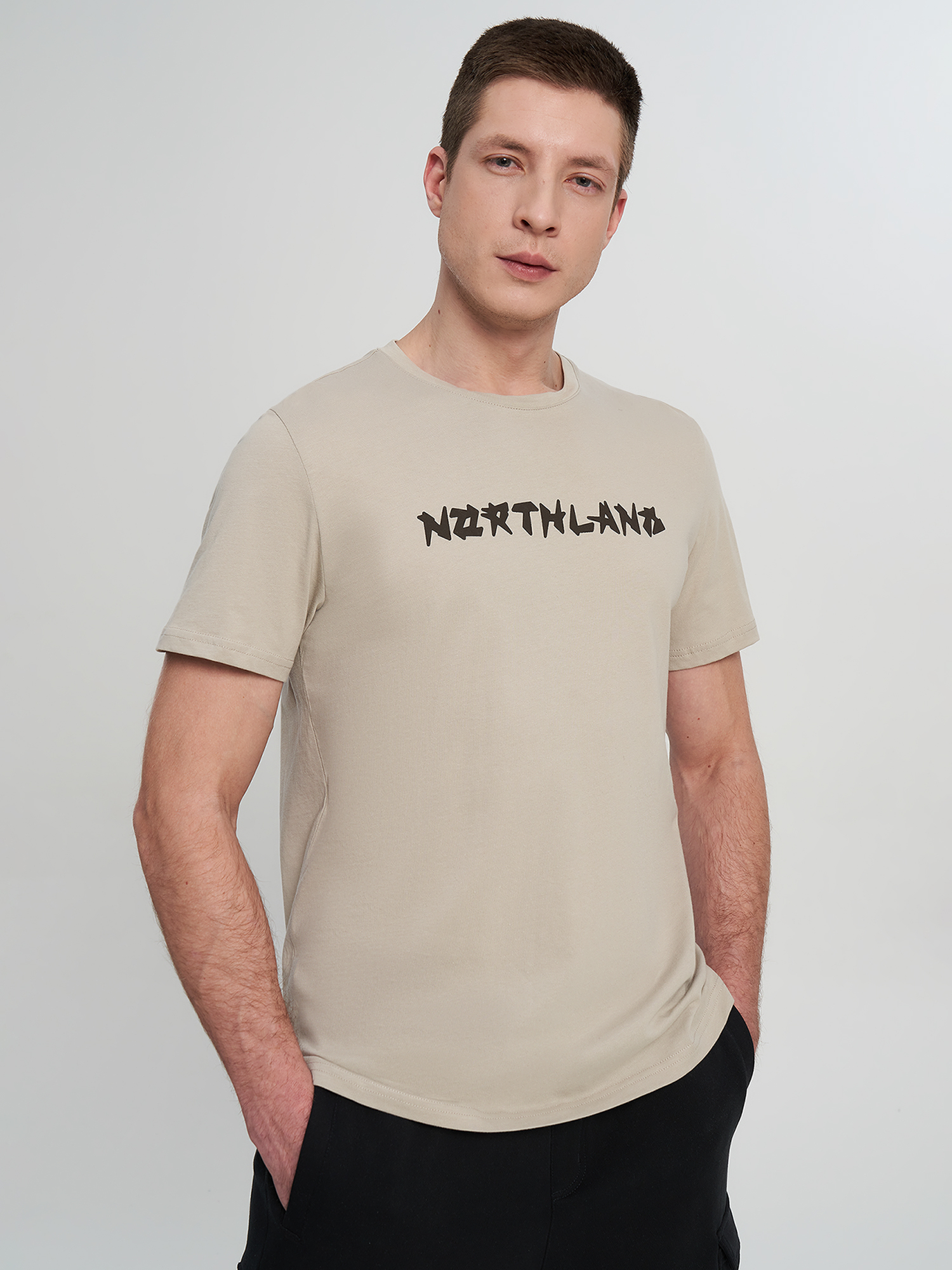 

Футболка мужская Northland, Бежевый