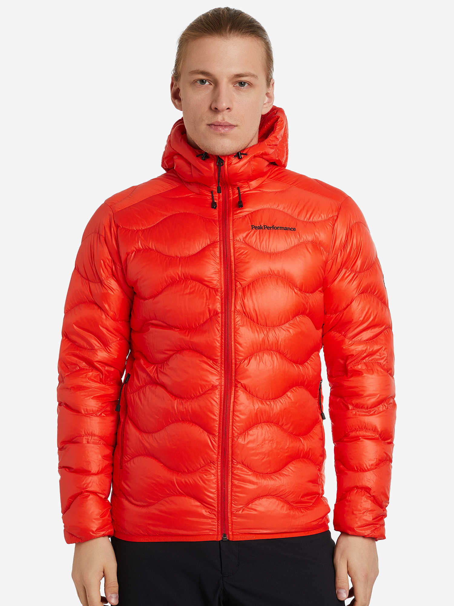 

Пуховик мужской Peak Performance HeliuHood, Оранжевый