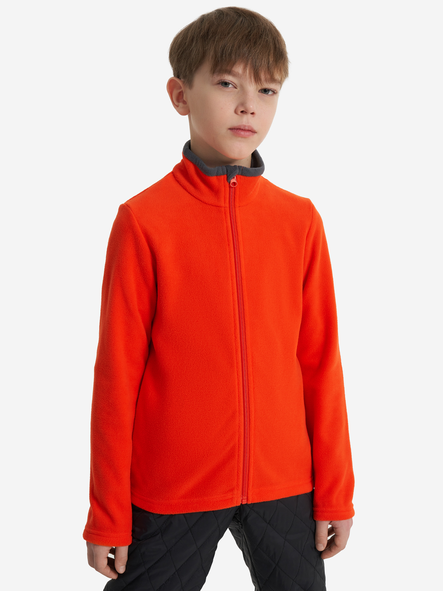 Джемпер флисовый Outventure для мальчиков, оранжевый, арт. 26931