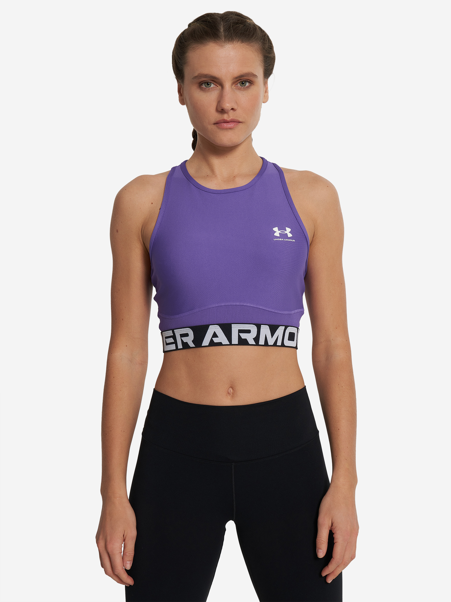 фото Майка женская under armour, фиолетовый