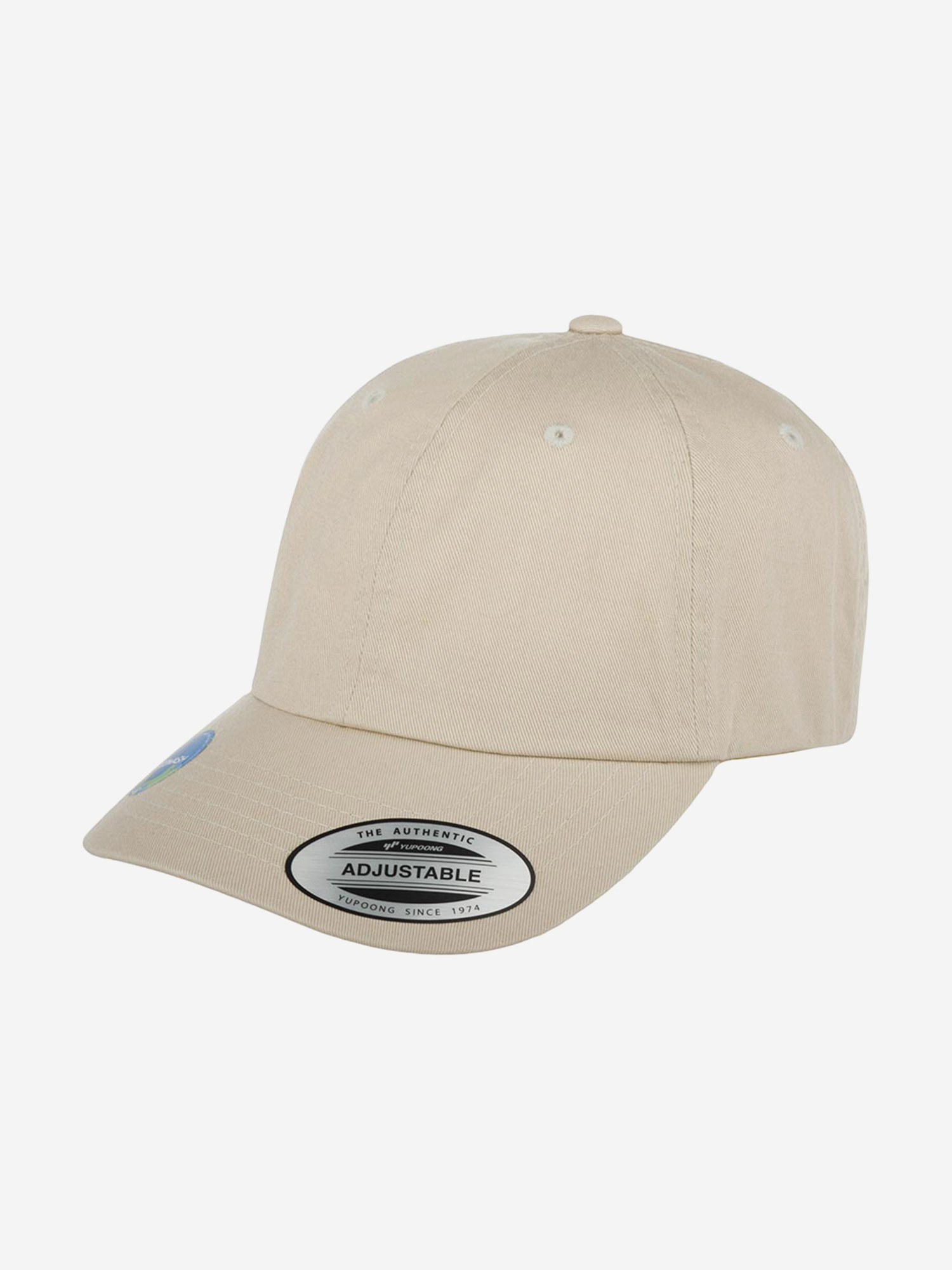 Изображение товара Бейсболка FLEXFIT 6245EC в бежевом цвете, универсальная кепка для спорта и повседневной носки