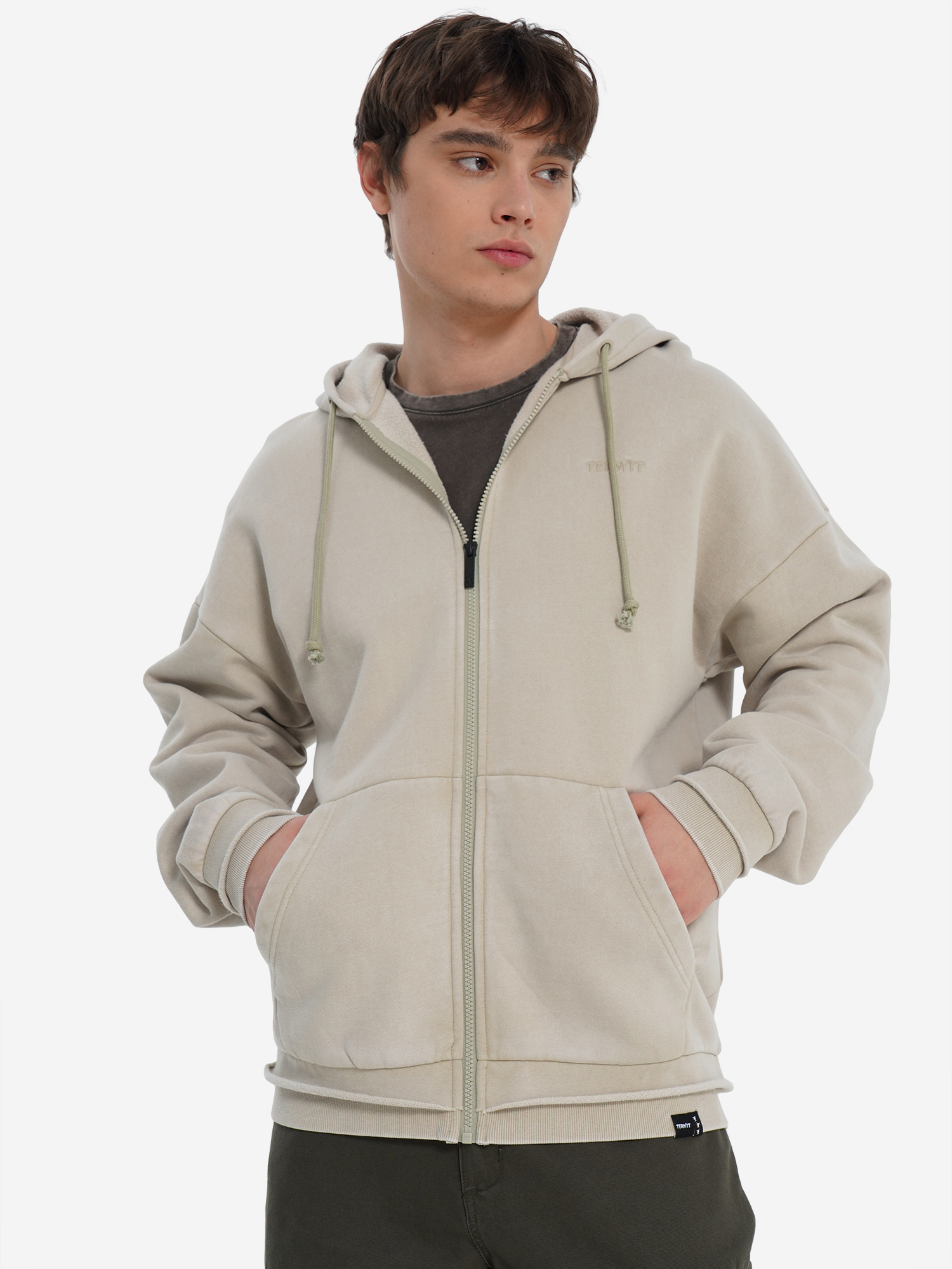 Толстовка мужская Termit, бежевый, арт. 142632trt-t1
