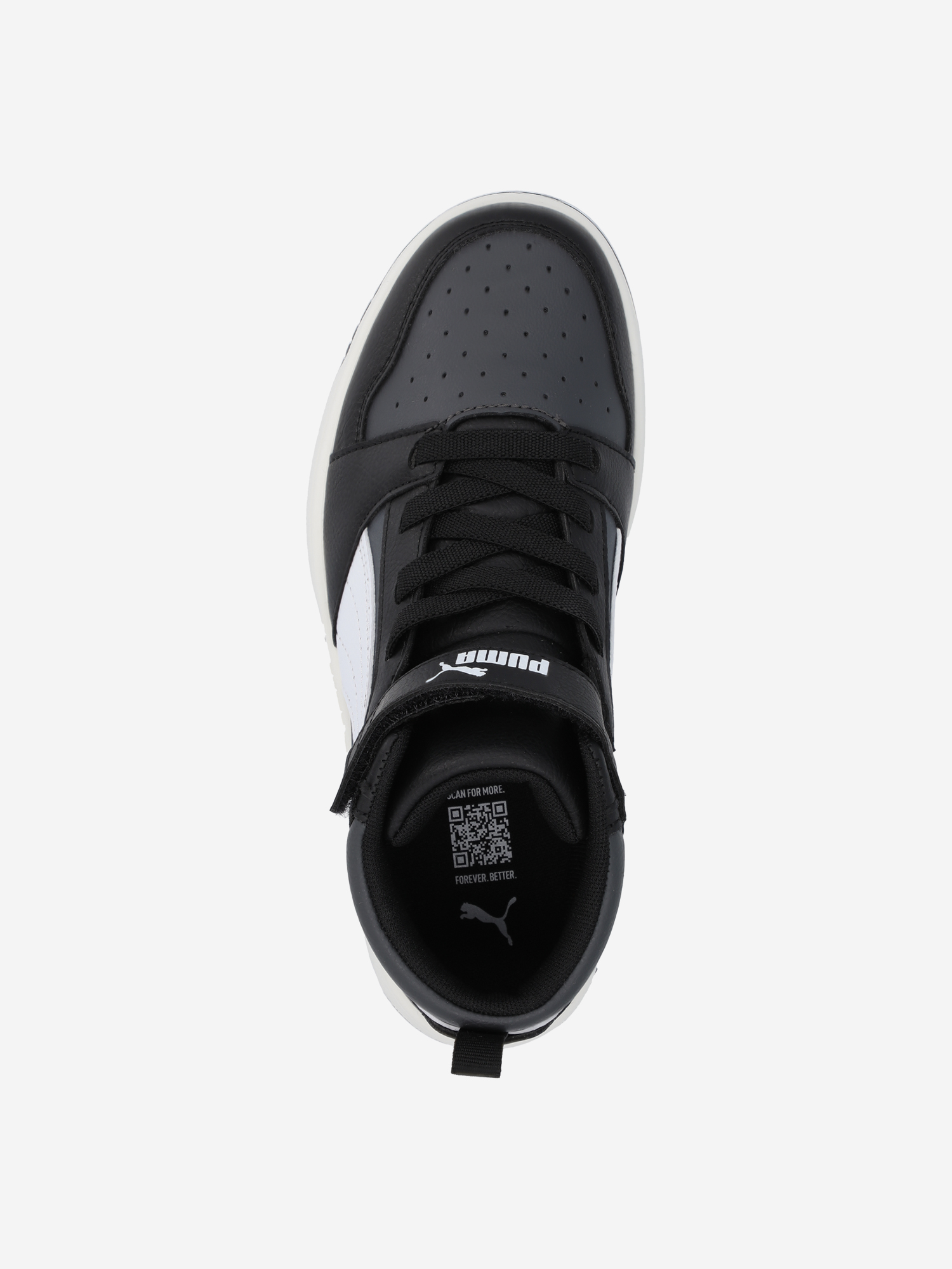 фото Кеды детские puma rebound v6, черный