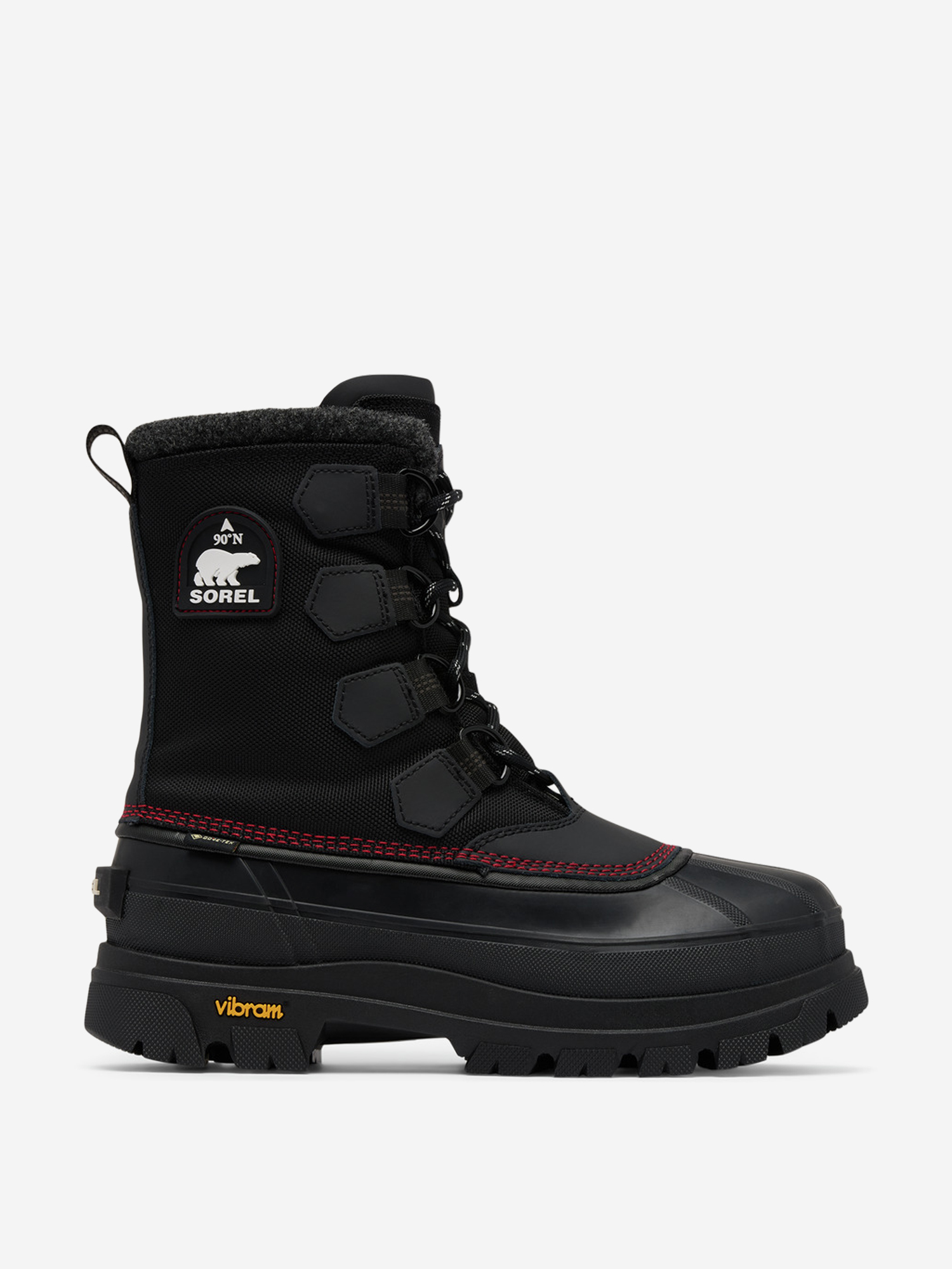 Сапоги утепленные мужские Sorel Caribou Horizon Gtx, Черный