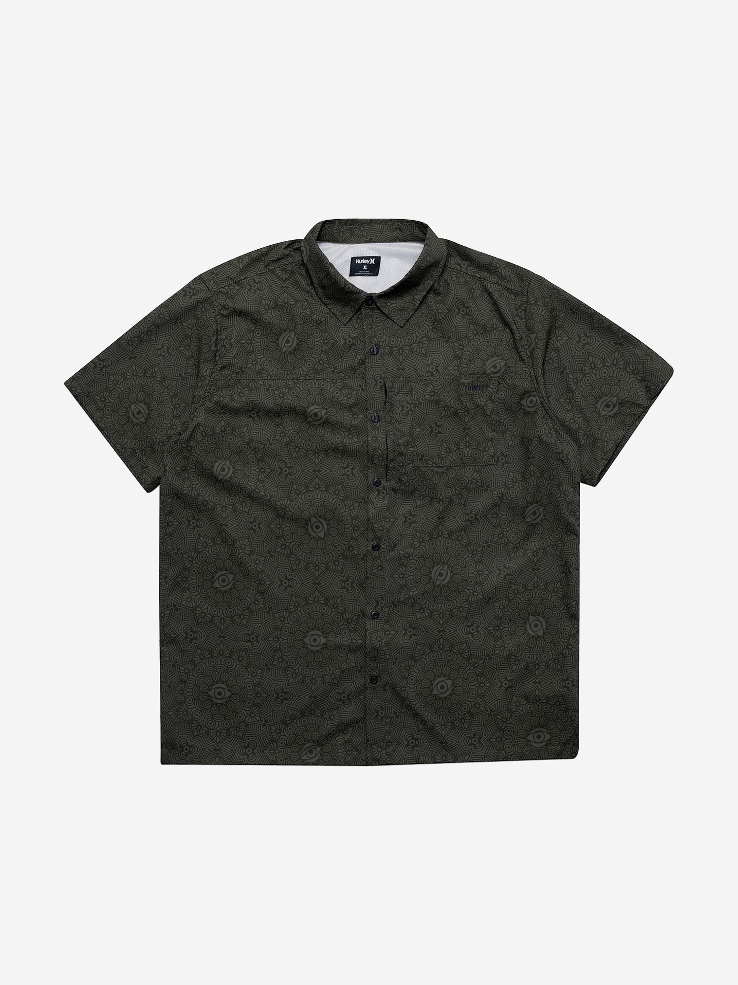 

Рубашка HURLEY H2O DRI RINCON SERRIA SS, Зеленый