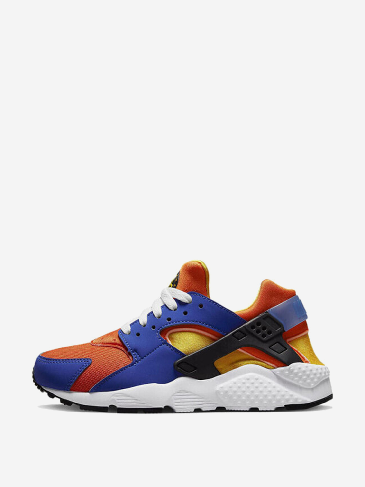 Изображение товара Кроссовки Nike Huarache Run Hyper Royal Yellow Ochre GS для спорта и повседневной носки