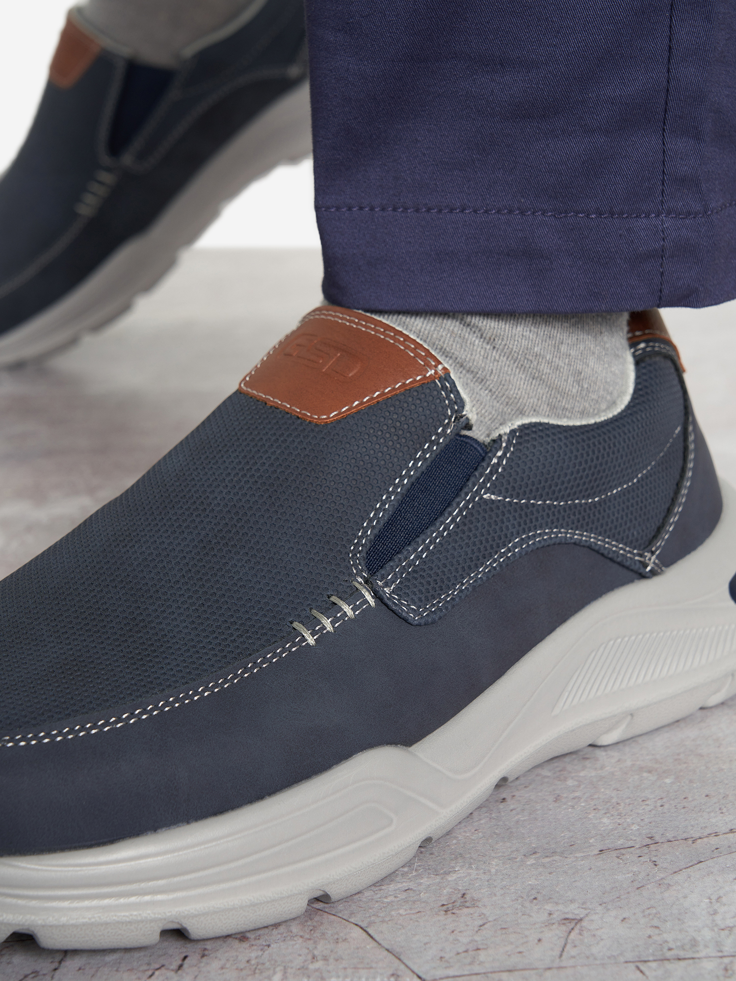 фото Кроссовки мужские gsd low top, синий