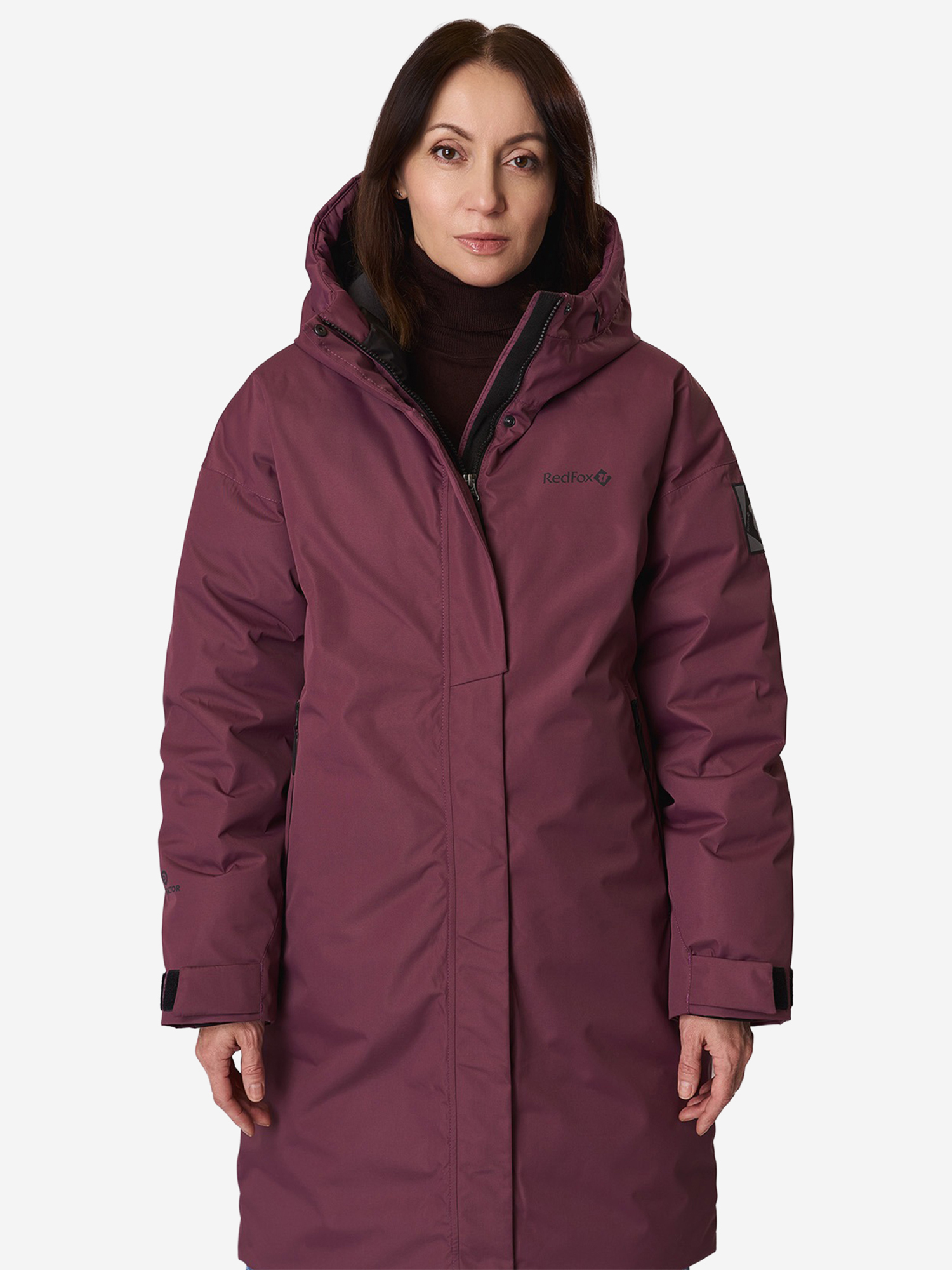 Изображение товара Пуховое пальто Red Fox Urban Fox VI женское, коричневая роза