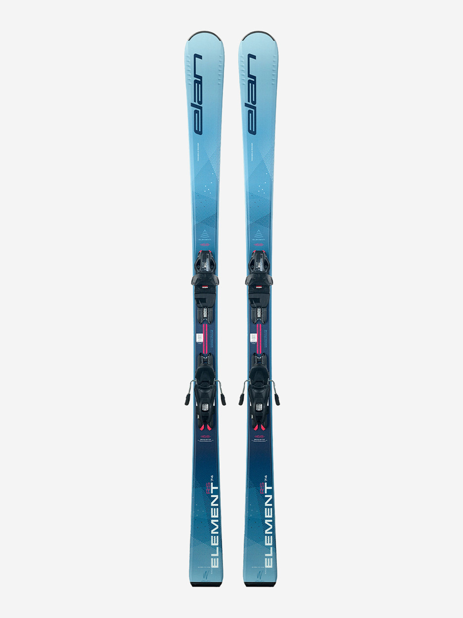 

Горные лыжи с креплениями Elan Element 74 RS W LS + EL 9.0 GW 24/25, Синий
