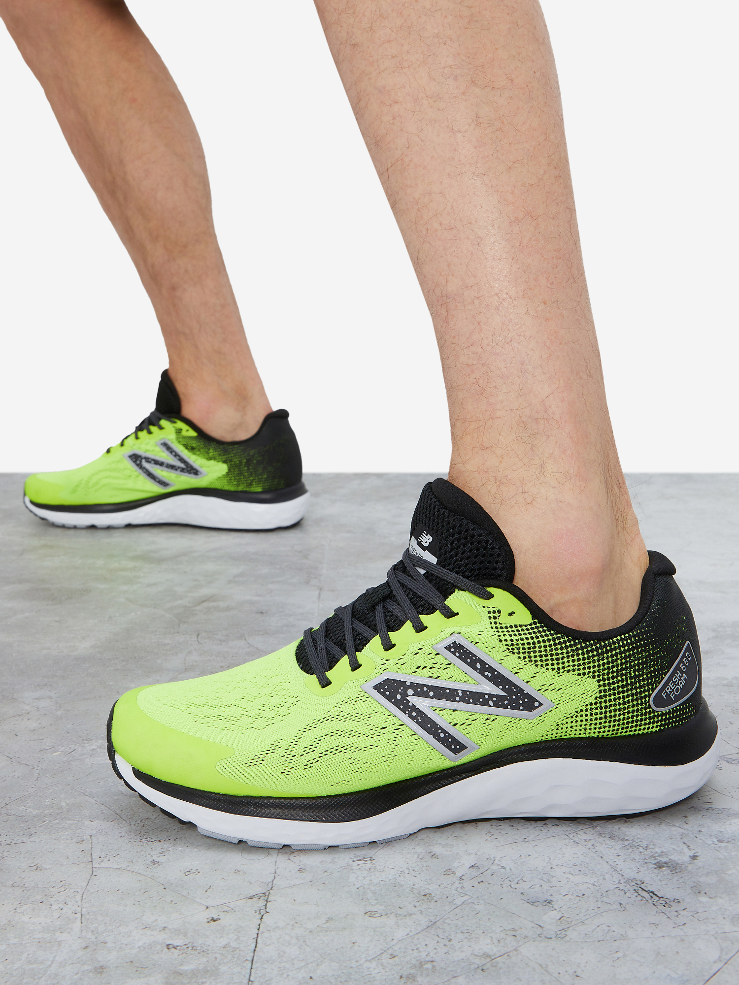 Кроссовки мужские New Balance Fresh Foam 680V7, Зеленый Вид№2