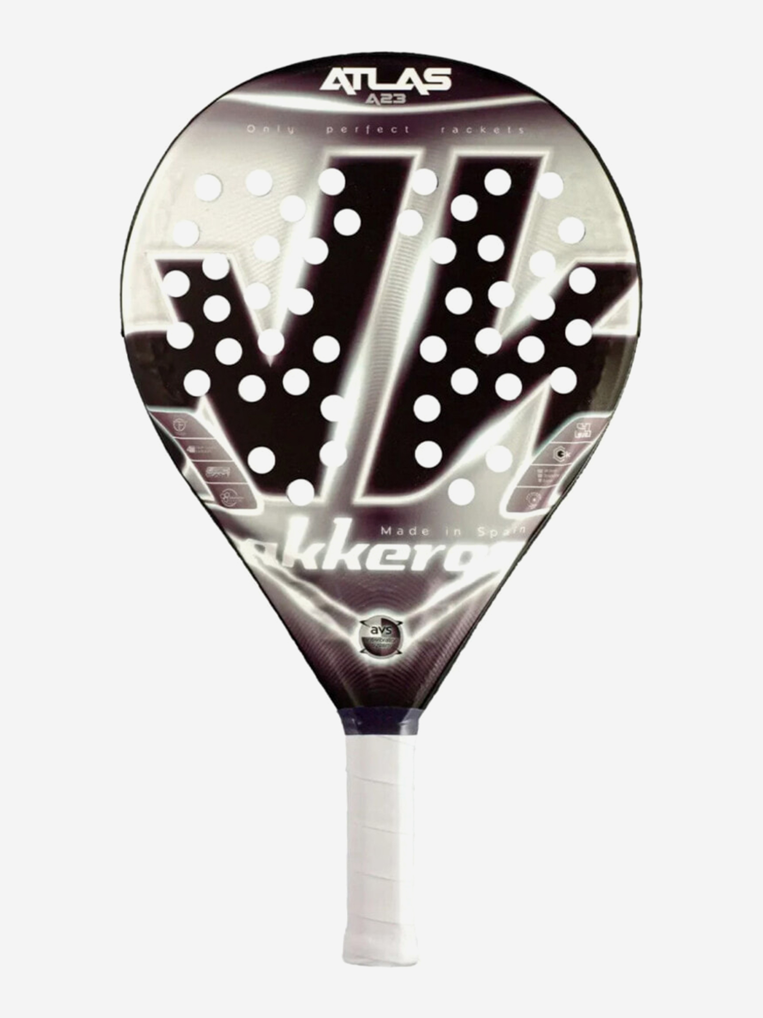 Изображение товара Ракетка для падела Akkeron Atlas 23 профессиональная для взрослых