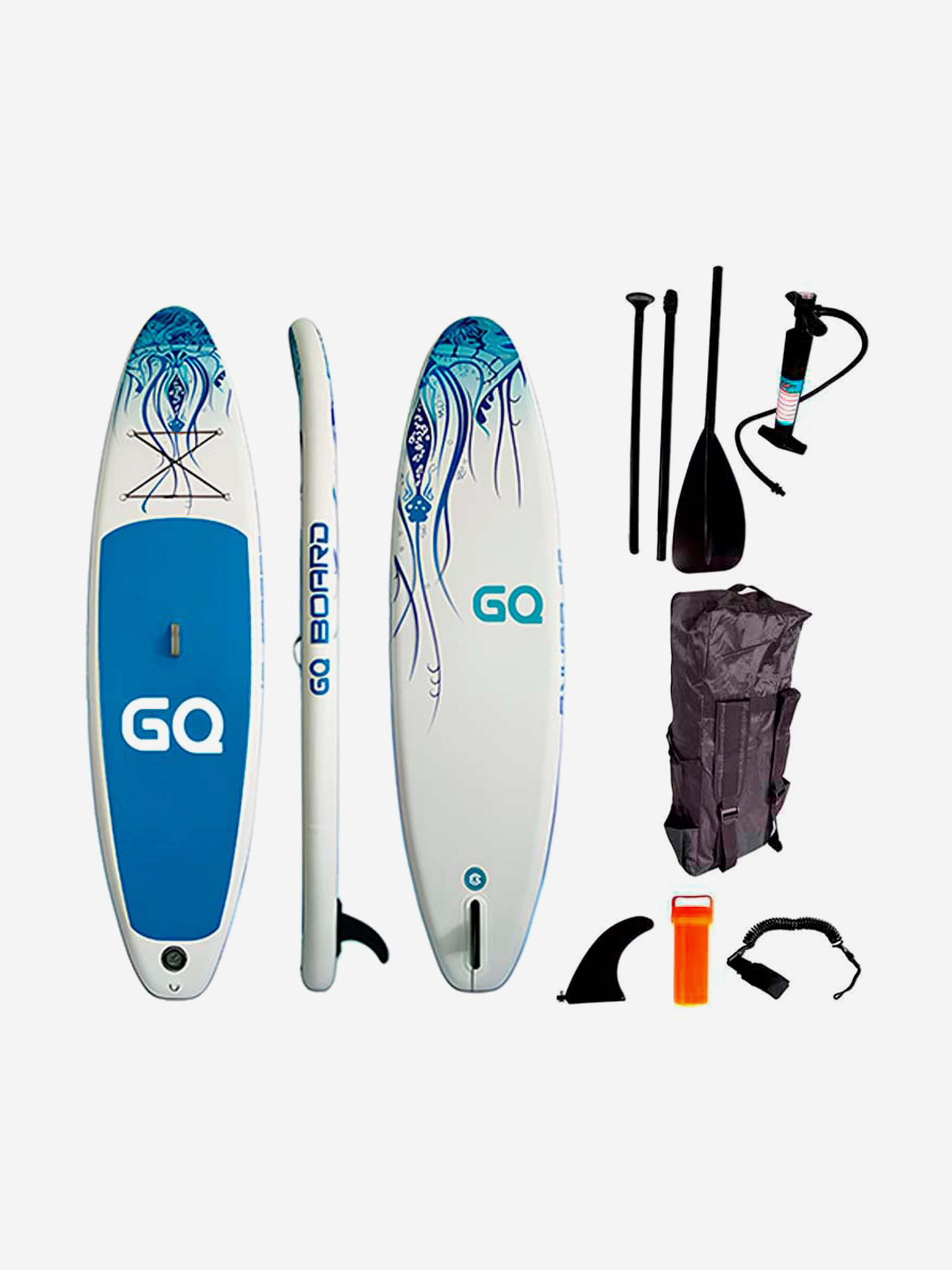 

SUP надувной GQ Board 335 Arctic, Белый