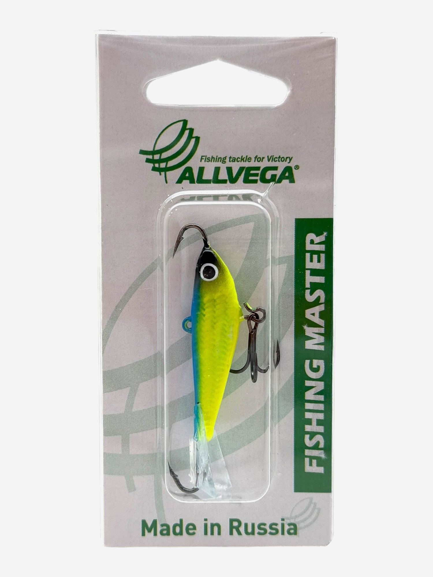 

Приманка балансир ALLVEGA 14 гр / 50 мм, цвет С19, Зеленый
