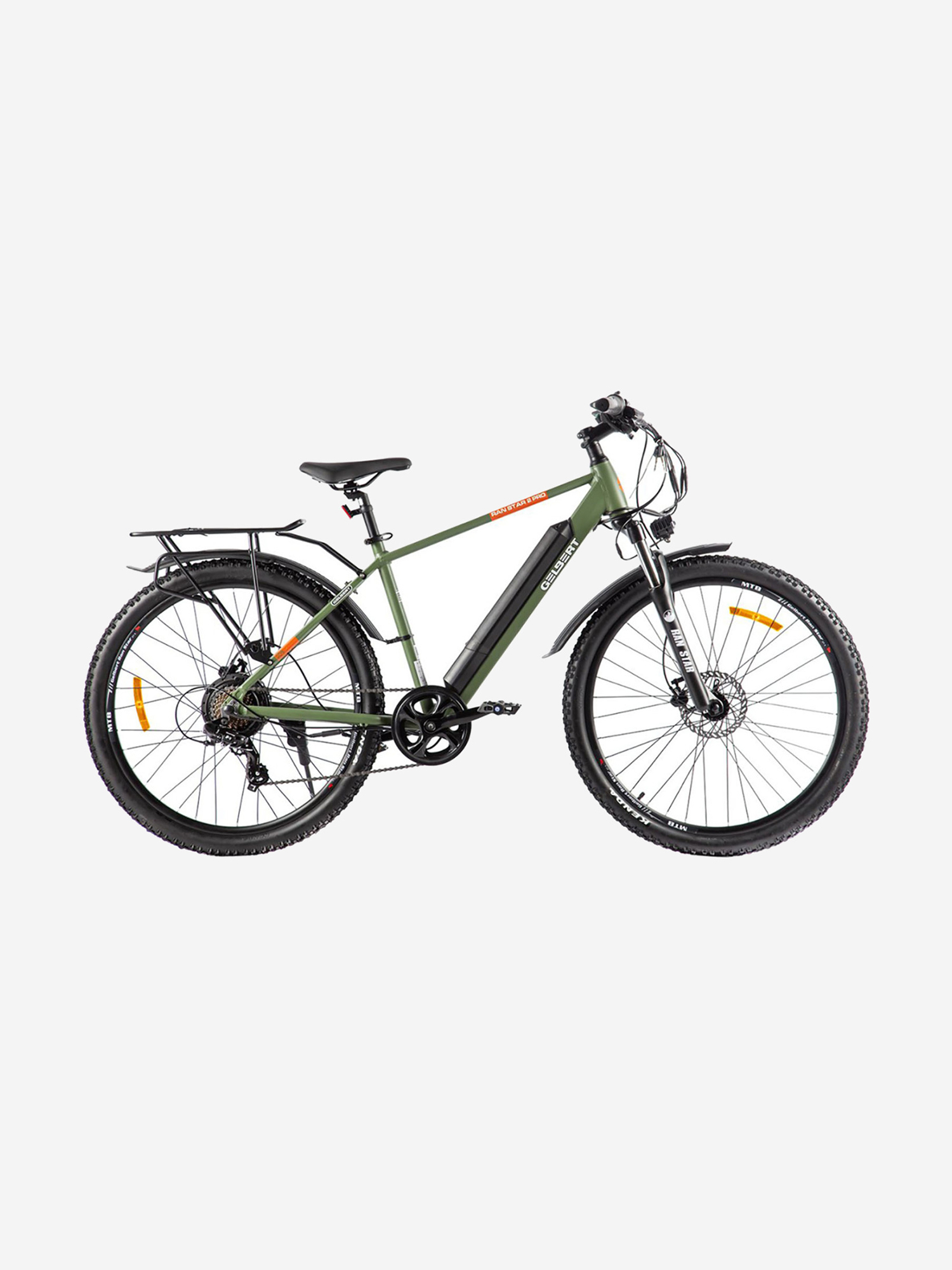 Изображение товара Электровелосипед Gelbert Ran Star 2 PRO Зеленый для взрослых