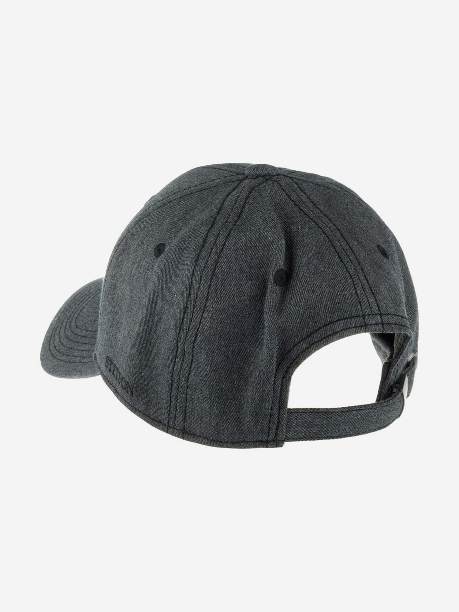 Бейсболка STETSON 7721141 BASEBALL CAP COTTON MELANGE (серый), Серый 02-762XDOXS9Z-05, размер Без размера - фото 3