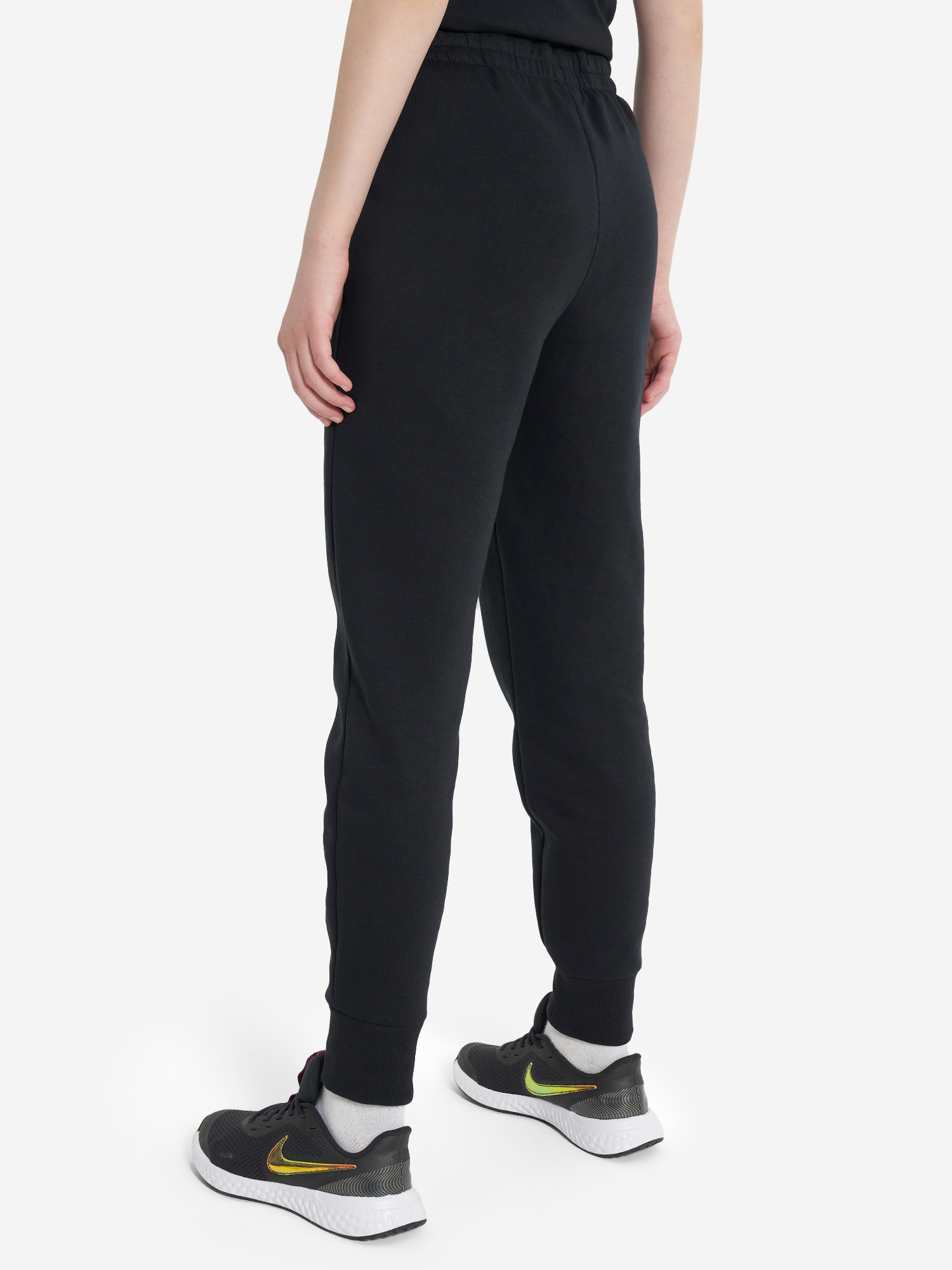 фото Брюки для девочек under armour rival, черный