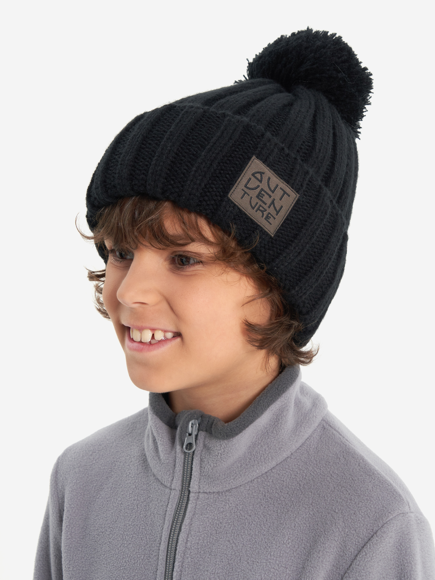 Шапка для мальчиков Outventure, черный, арт. 138092out-99