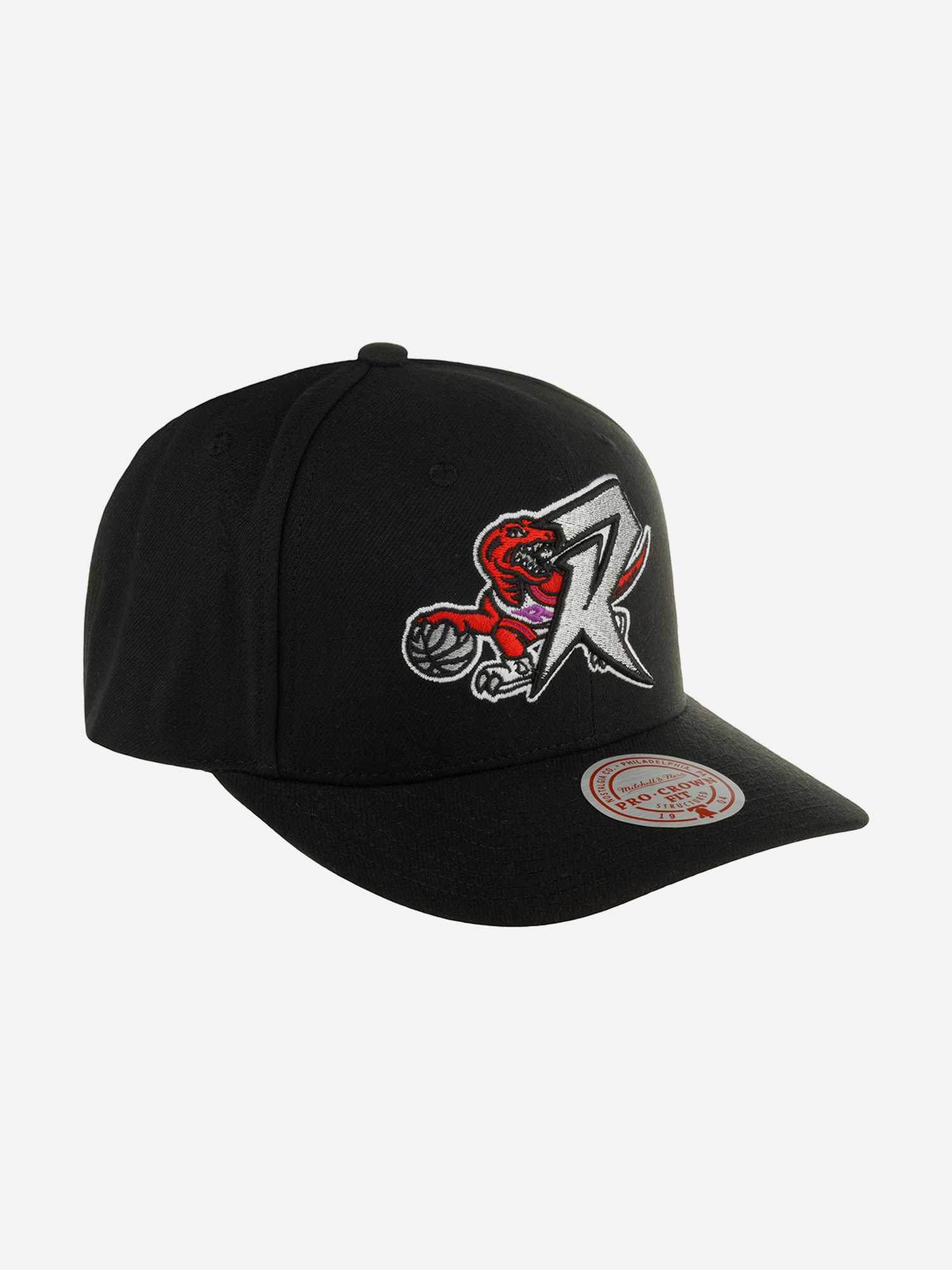 Бейсболка MITCHELL NESS HHSS6278-TRAYYPPPBLCK Toronto Raptors NBA (черный), Черный 59-305XDOXM4K-09, размер Без размера - фото 2