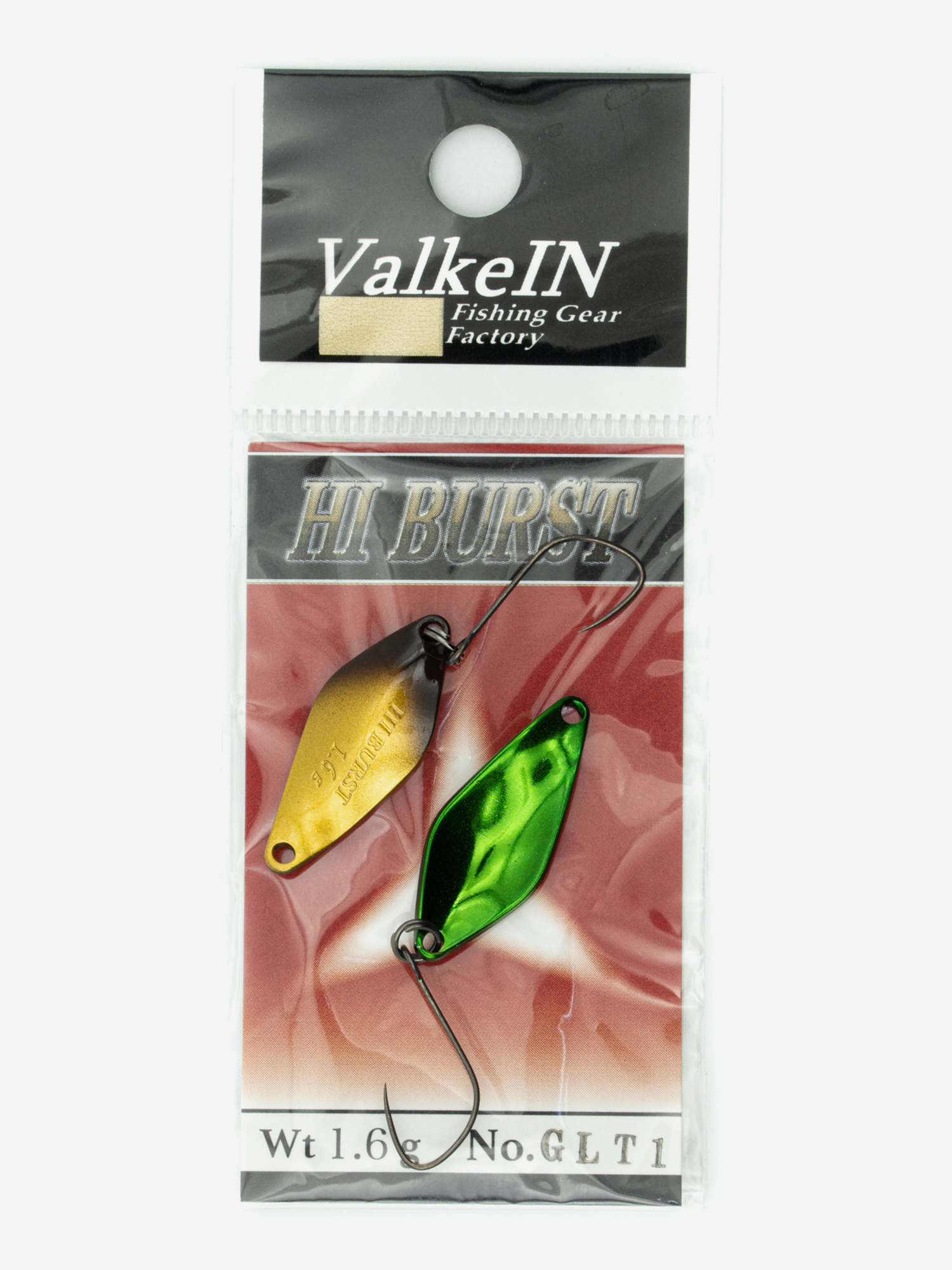 

Блесна VALKEIN HI BURST 1.6гр цвет GLT1, Мультицвет