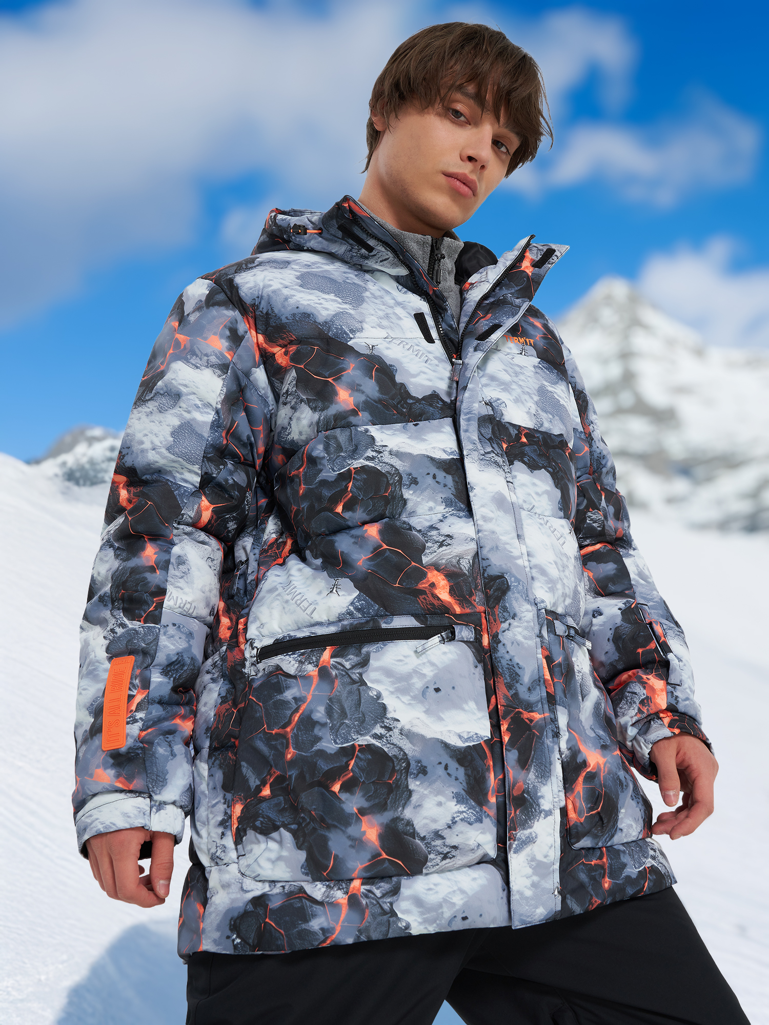 

Пуховик мужской Termit, Мультицвет