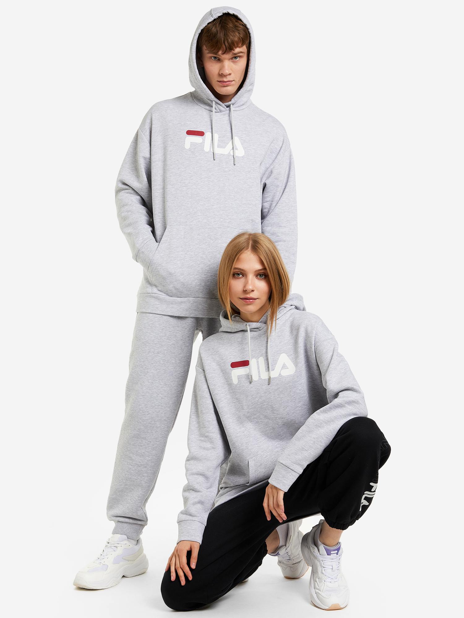 

Худи FILA, Серый