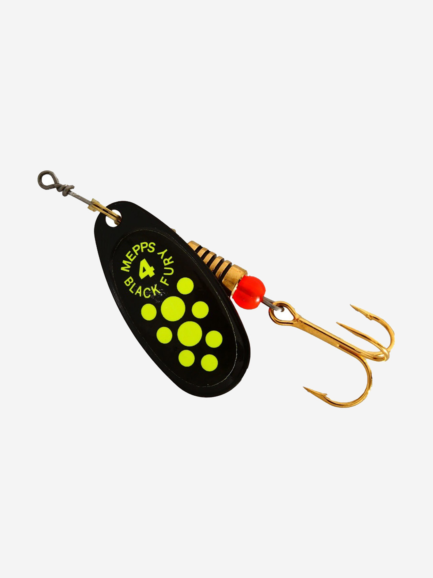 

Блесна для рыбалки вертушка Mepps BLACK FURY , Black/Chartreuse, 1 штука, Черный