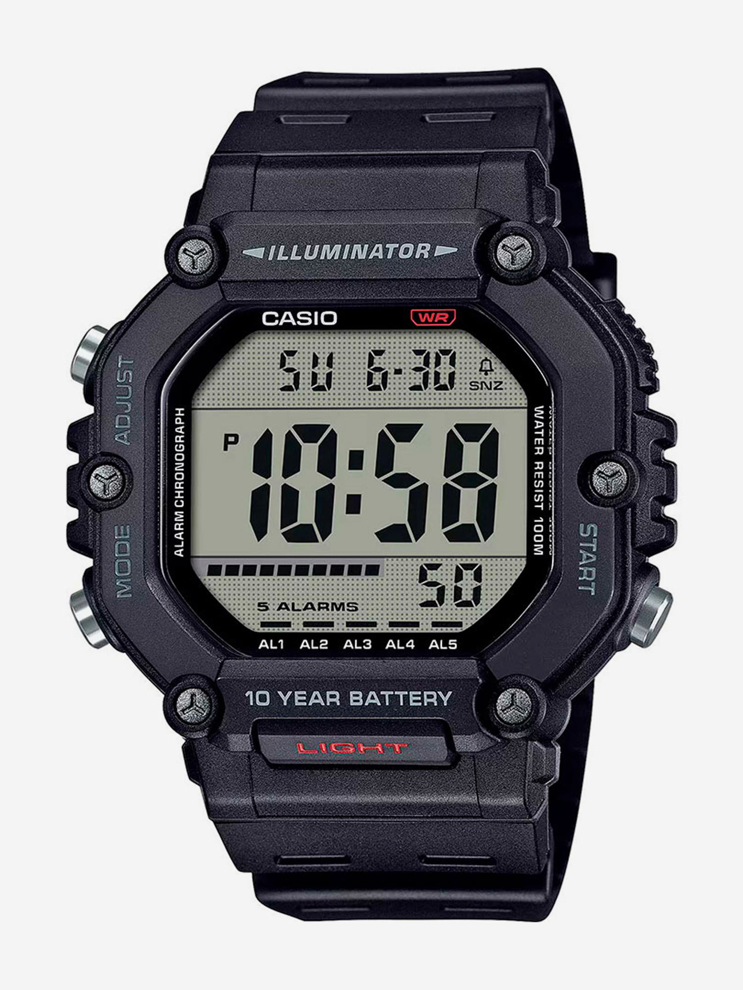 

Наручные часы Casio Collection AE-1600H-1A, Черный