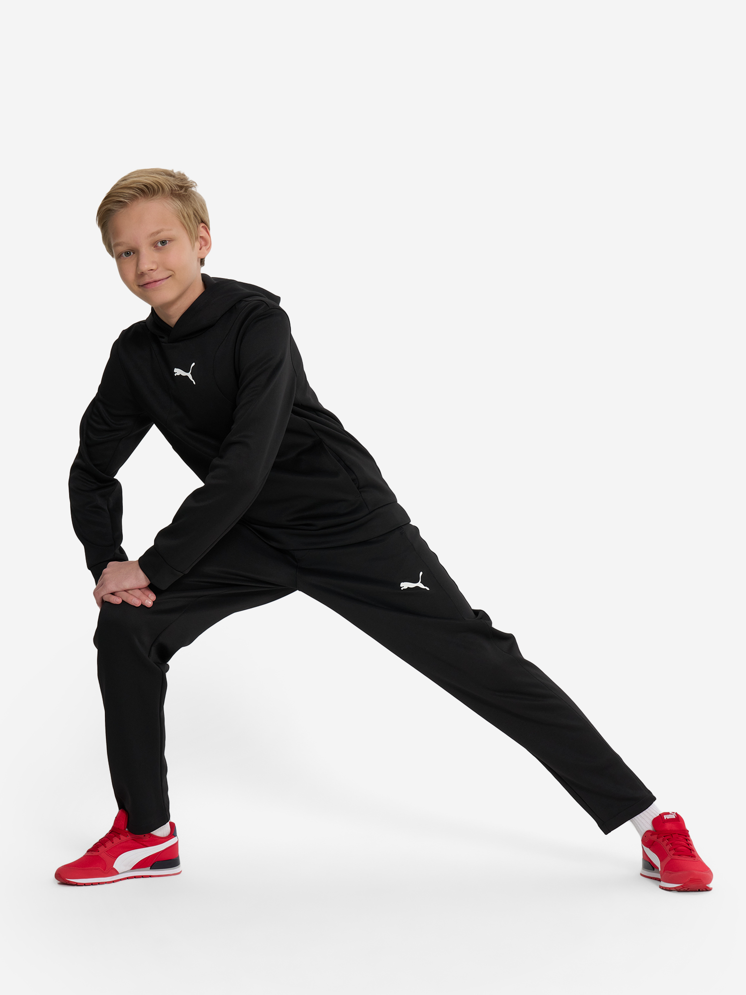 Брюки для мальчиков PUMA Fit, Черный Вид№4