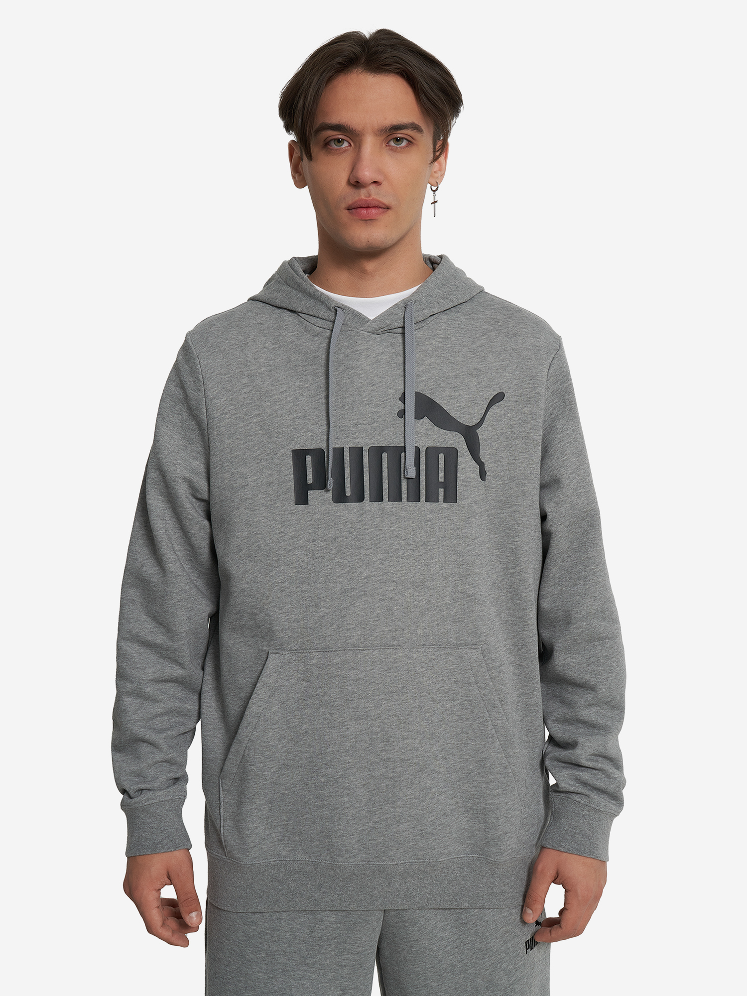 фото Худи мужское puma, серый