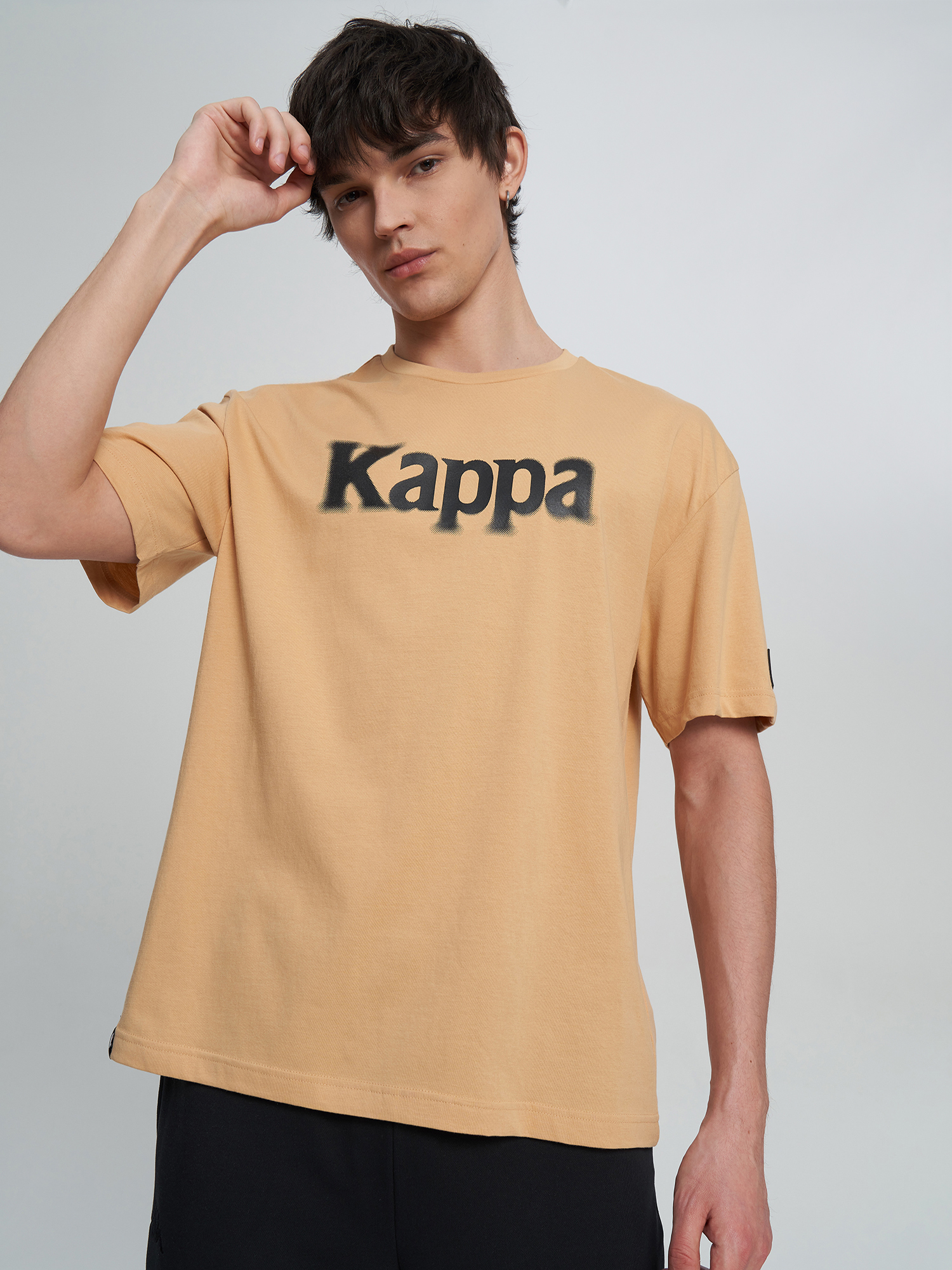 Изображение товара Kappa Мужская футболка 140834KAP-T1 100 хлопок свободный крой логотип
