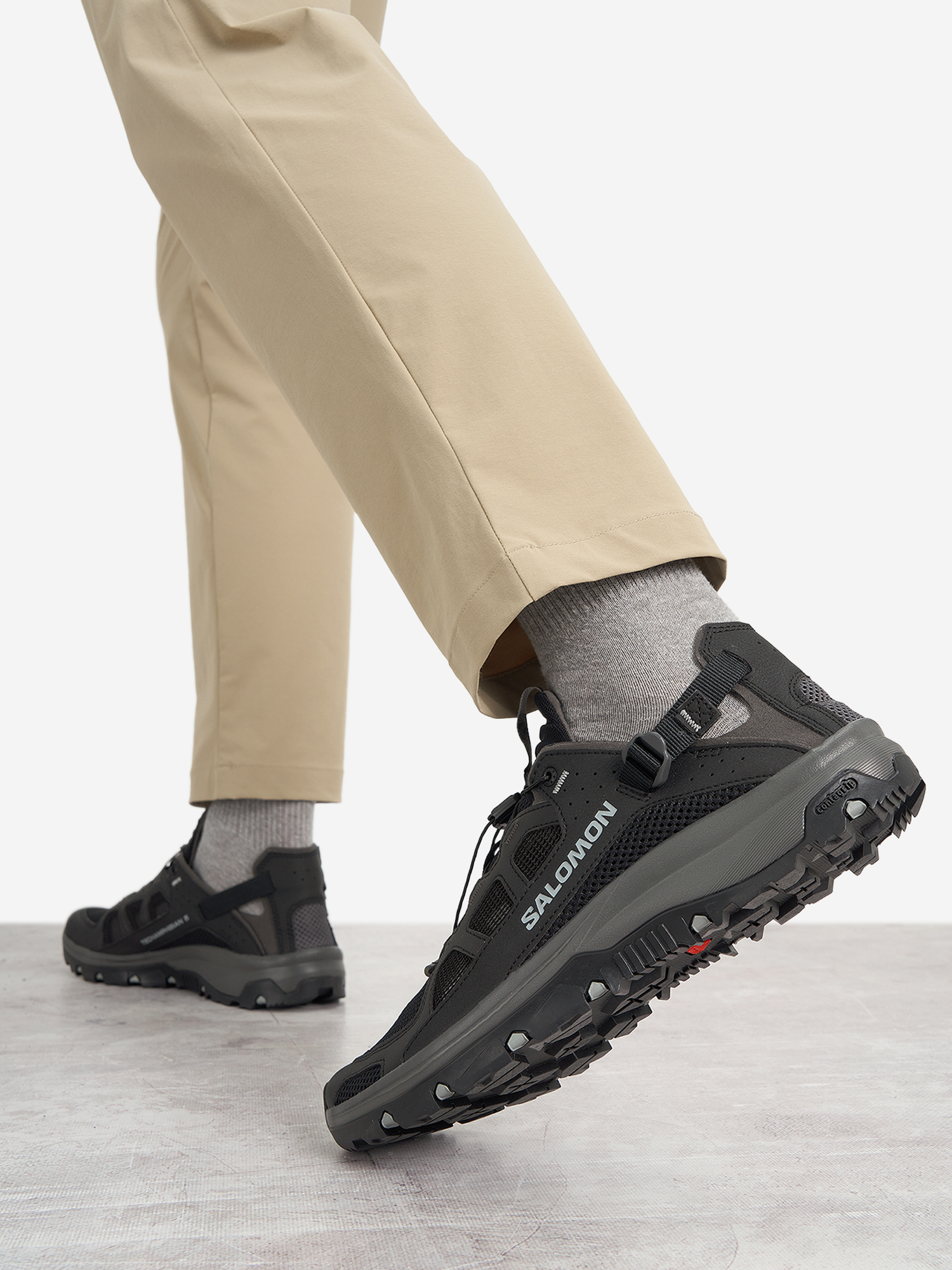 Кроссовки мужские Salomon Techamphibian 5, черный, арт. 17640