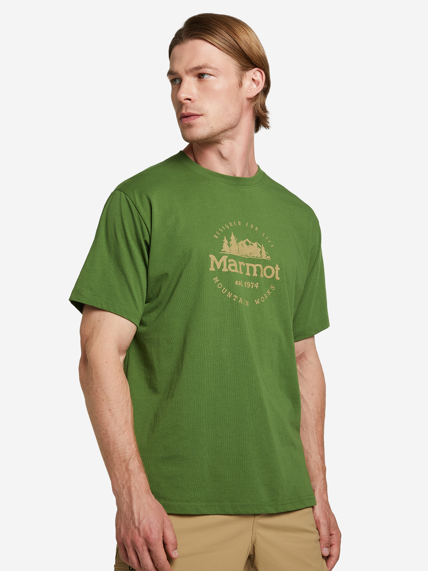

Футболка мужская Marmot, Зеленый