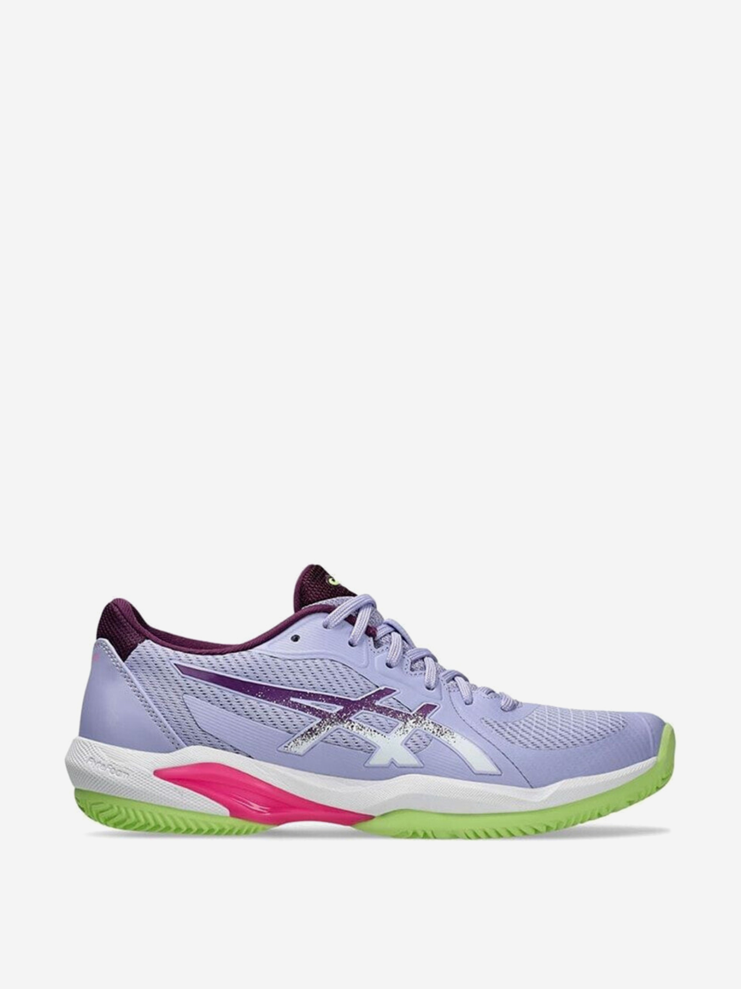 Изображение товара Кроссовки женские ASICS Solution Swift FF 2, Фиолетовый/розовый/зеленый Изображение товара Кроссовки женские ASICS Solution Swift FF 2, Фиолетовый/розовый/зеленый
