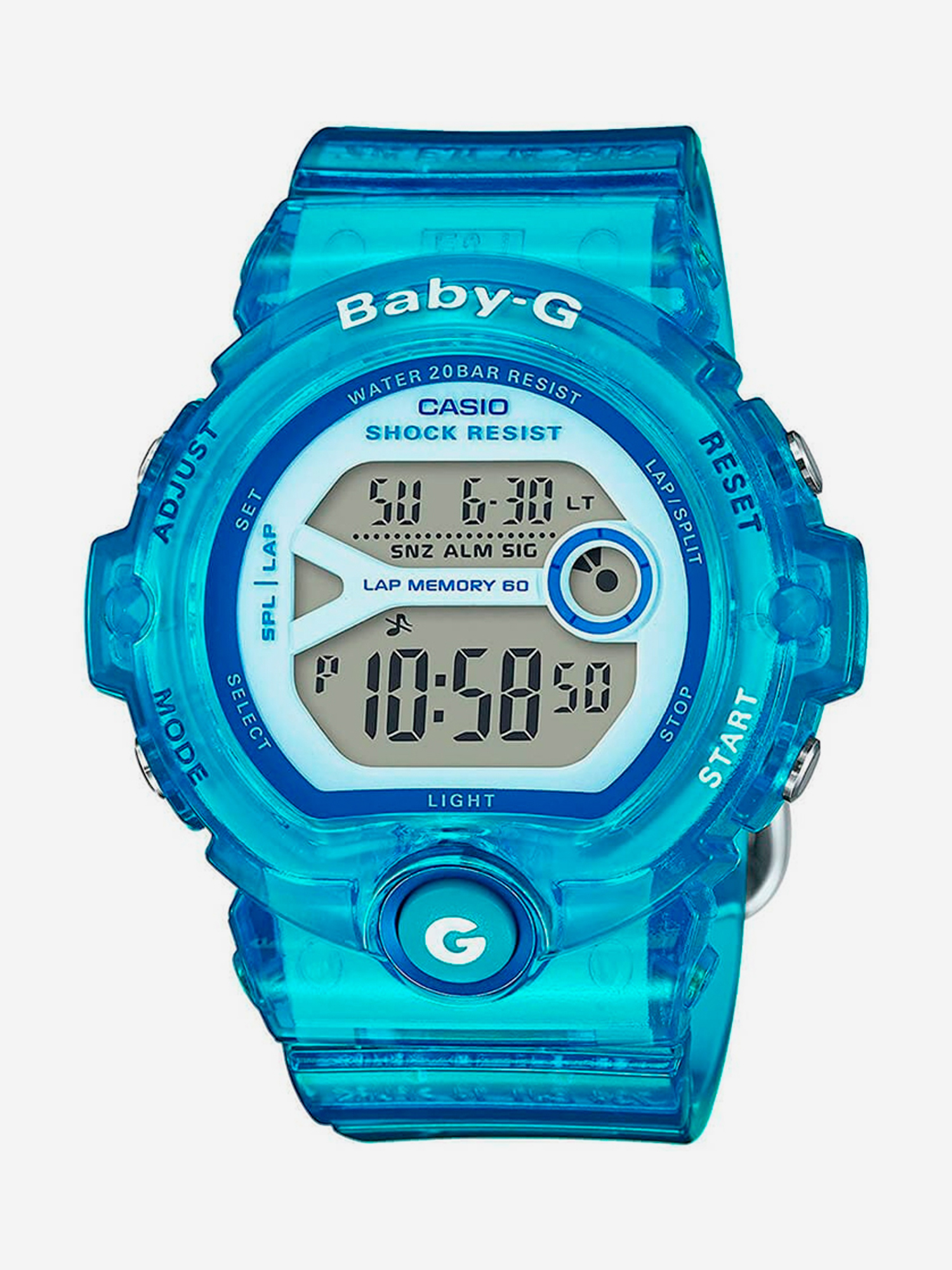 

Спортивные часы CASIO BG-6903-2B, Голубой